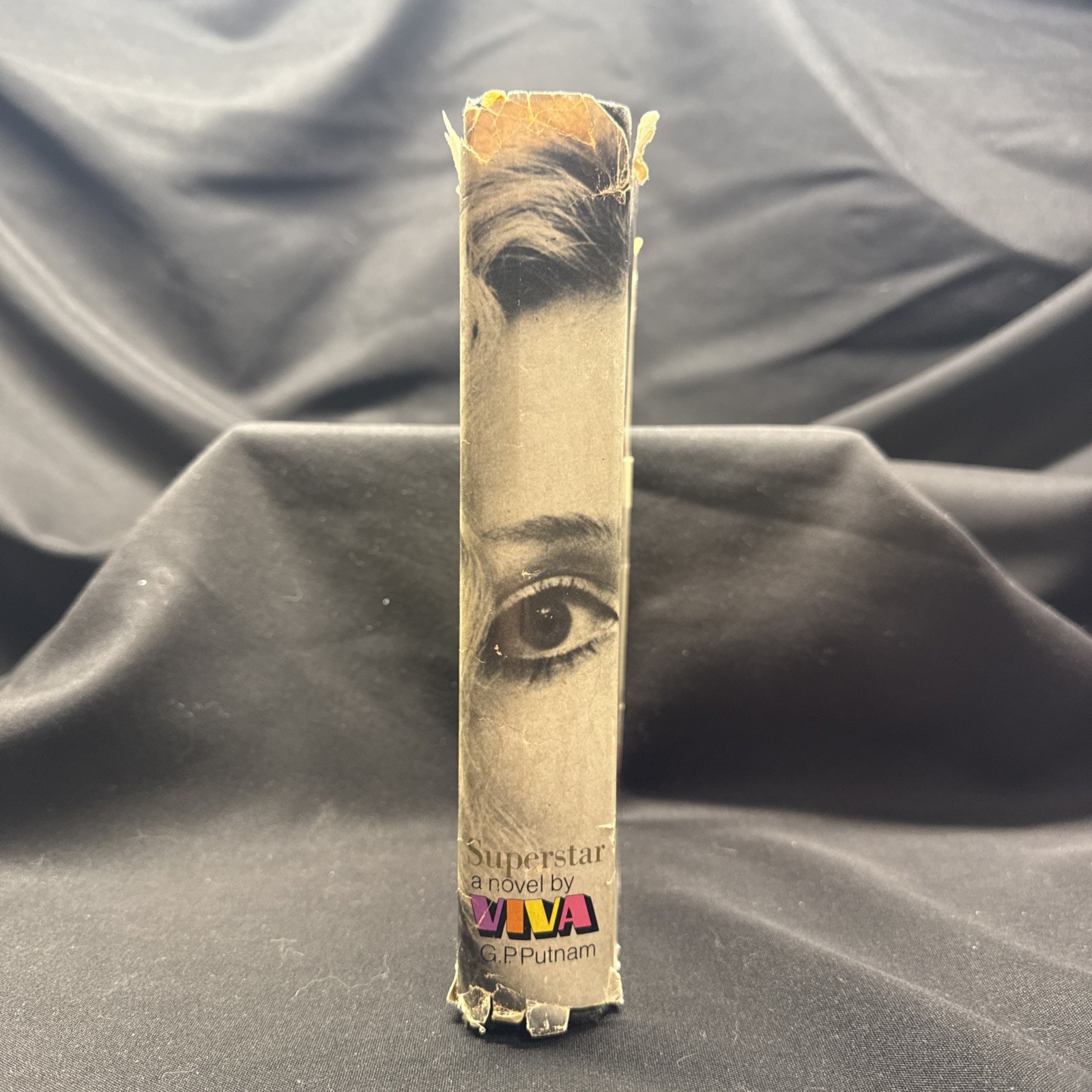 1970 VIVA Superstar Novel Hardcover Book DJ 1st G P Putnam Pop Art 60&rsquo;s VINTAGE