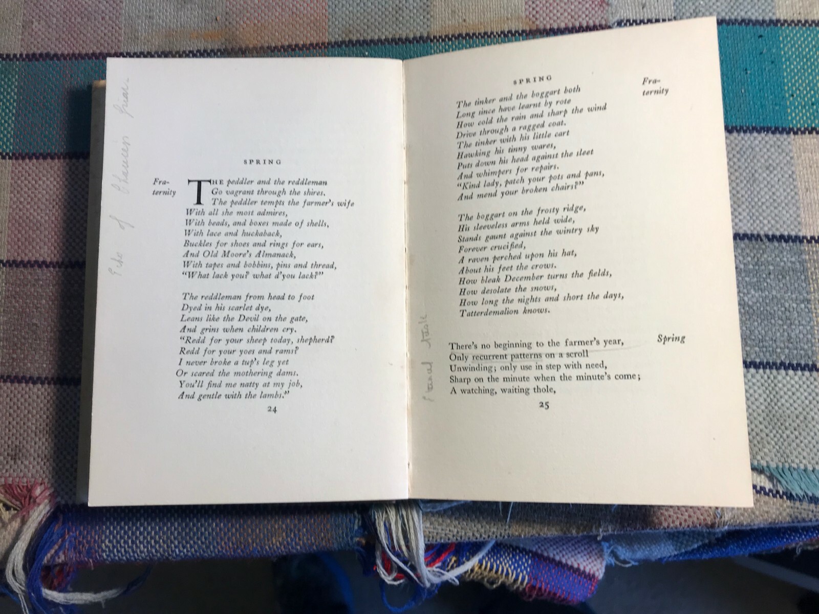 The Land by V. Sackville-West, Heinemann, 1939