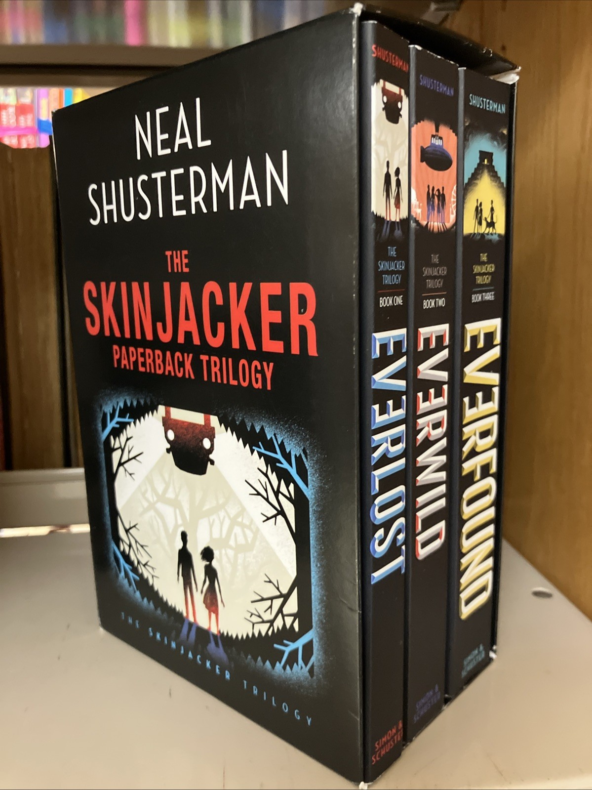 Skinjacker Trilogy Box Set: Everlost; Everwild Everfound Neal Shusterman