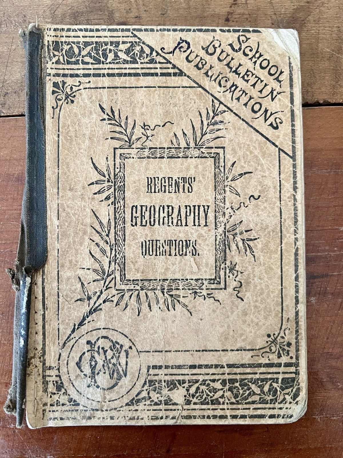 1880 Geography Schoolbook