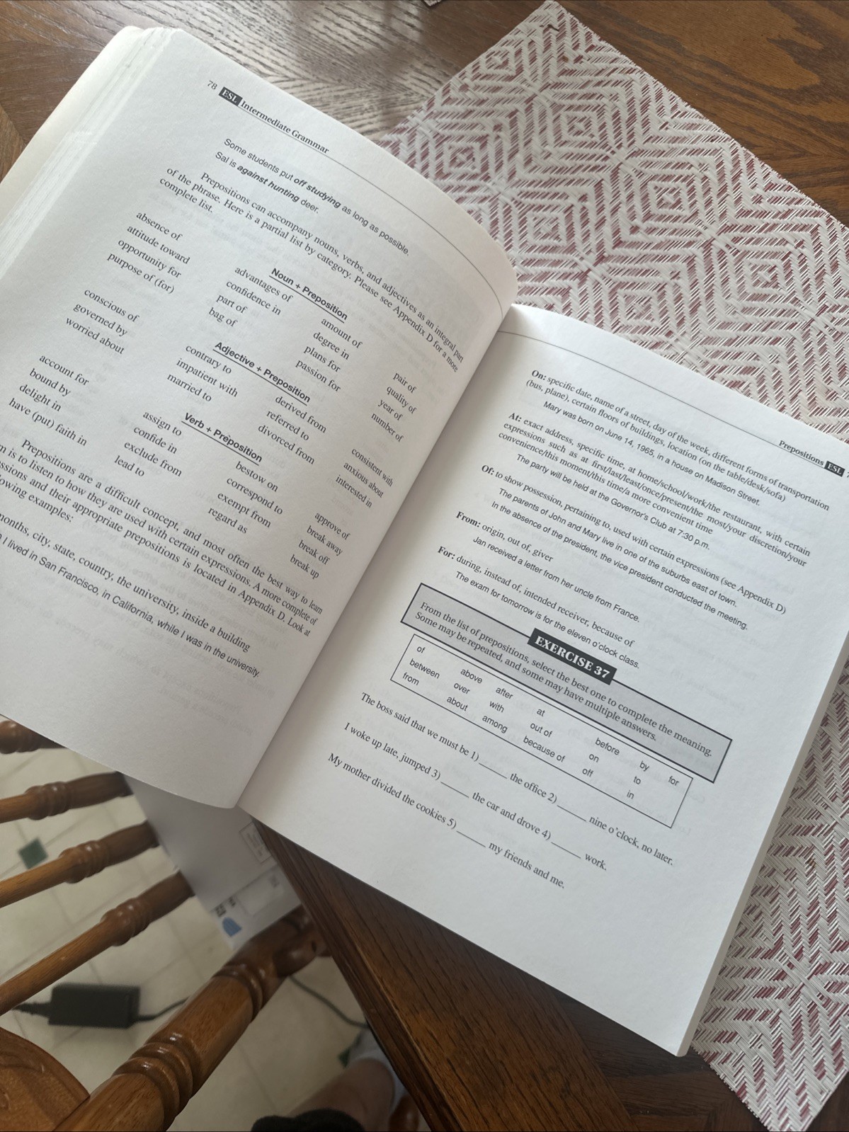 English As a Second Language Ser.: ESL Intermediate/Advanced Grammar