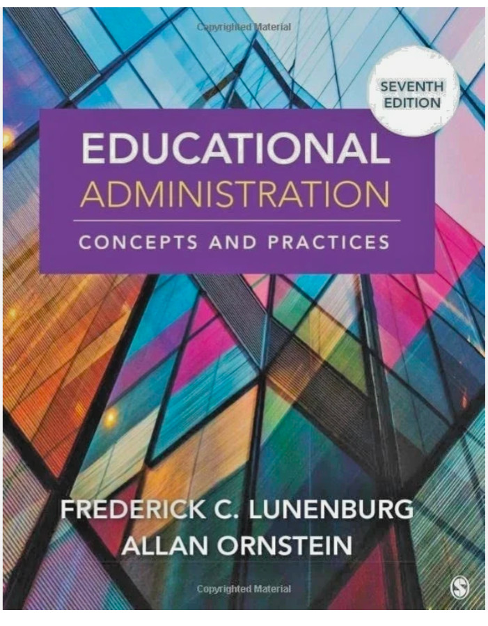 Educational Administration: Concepts and…. by Fred C. Lunenburg-9781544373607