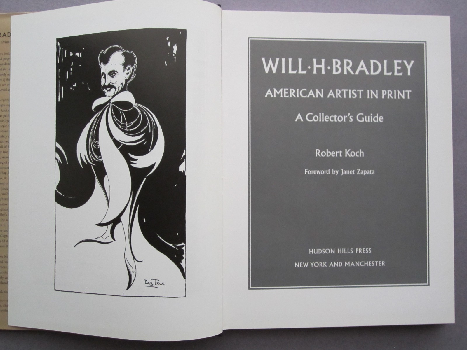 WILL H BRADLEY AMERICAN ARTIST IN PRINT COLLECTOR&rsquo;S GUIDE Robert Koch 1st HC DJ