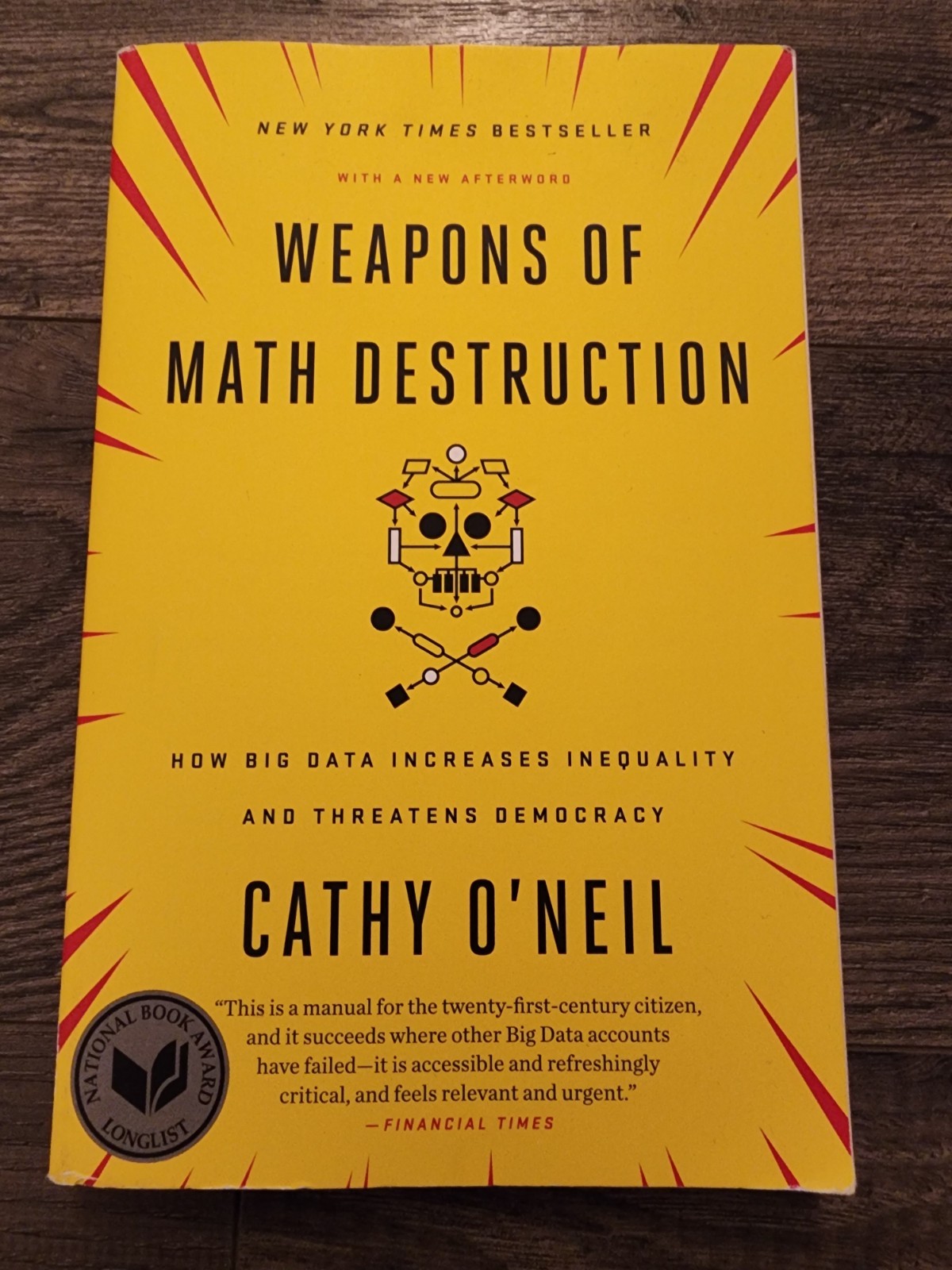 Weapons Of Math Destruction by Cathy O&rsquo;Neil 2017 (Paperback) 9780553418835