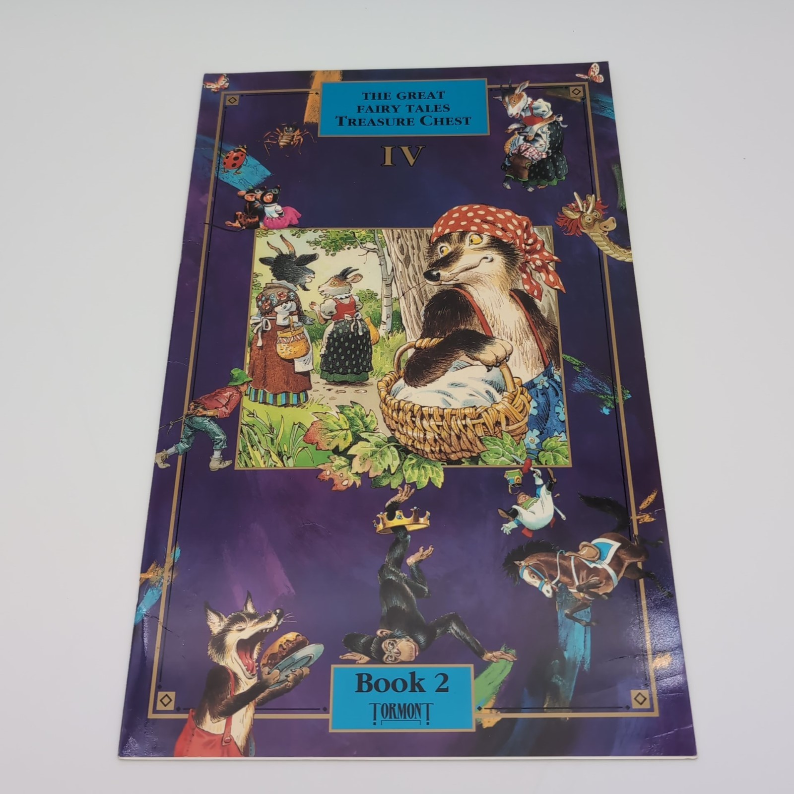1992 The Great Fairy Tales Treasure Chest IV Tormont 5 Book Box Set