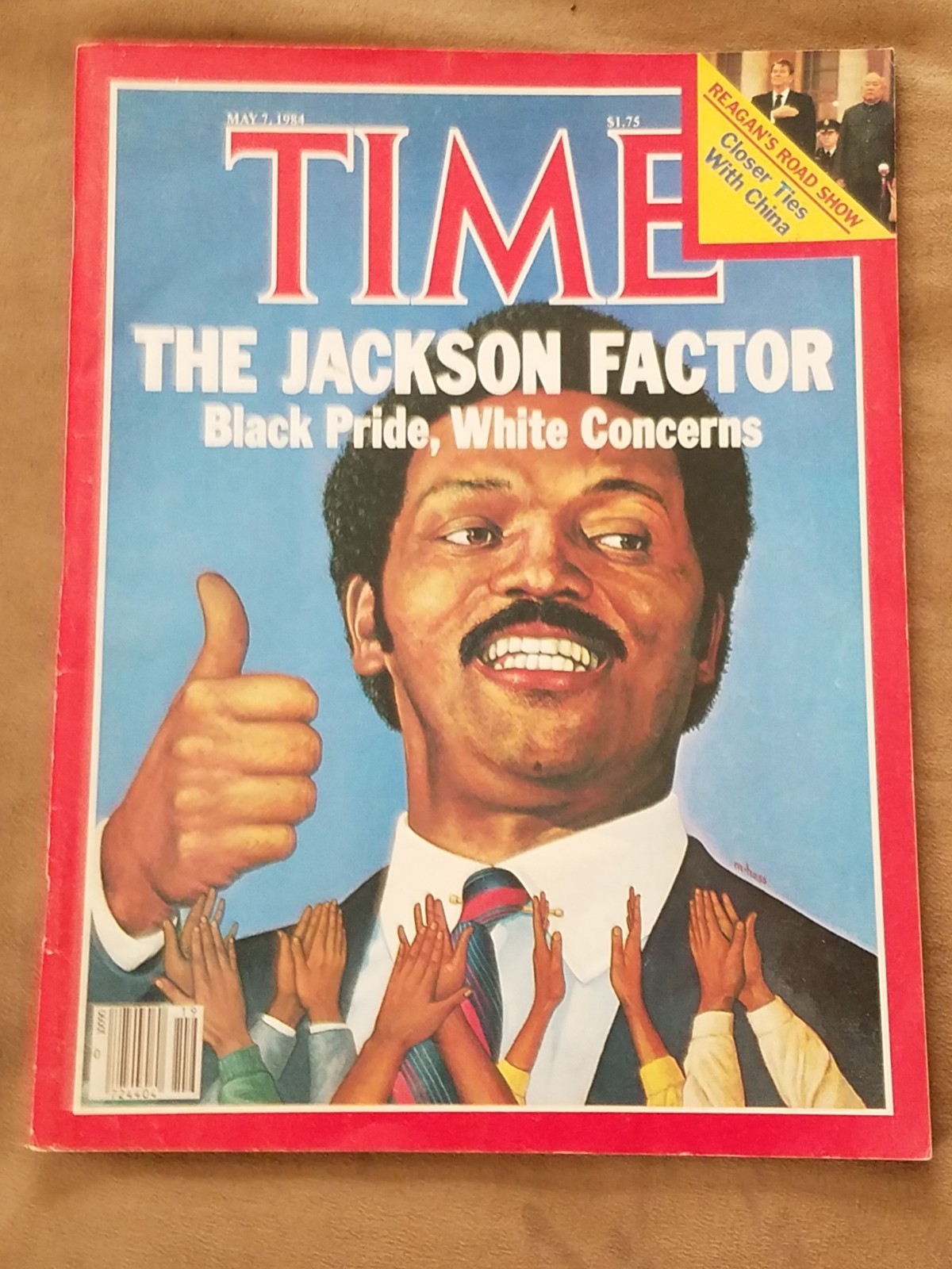 Time Magazine « THE JACKSON FACTOR » Black Pride-White Concerns May7, 1984