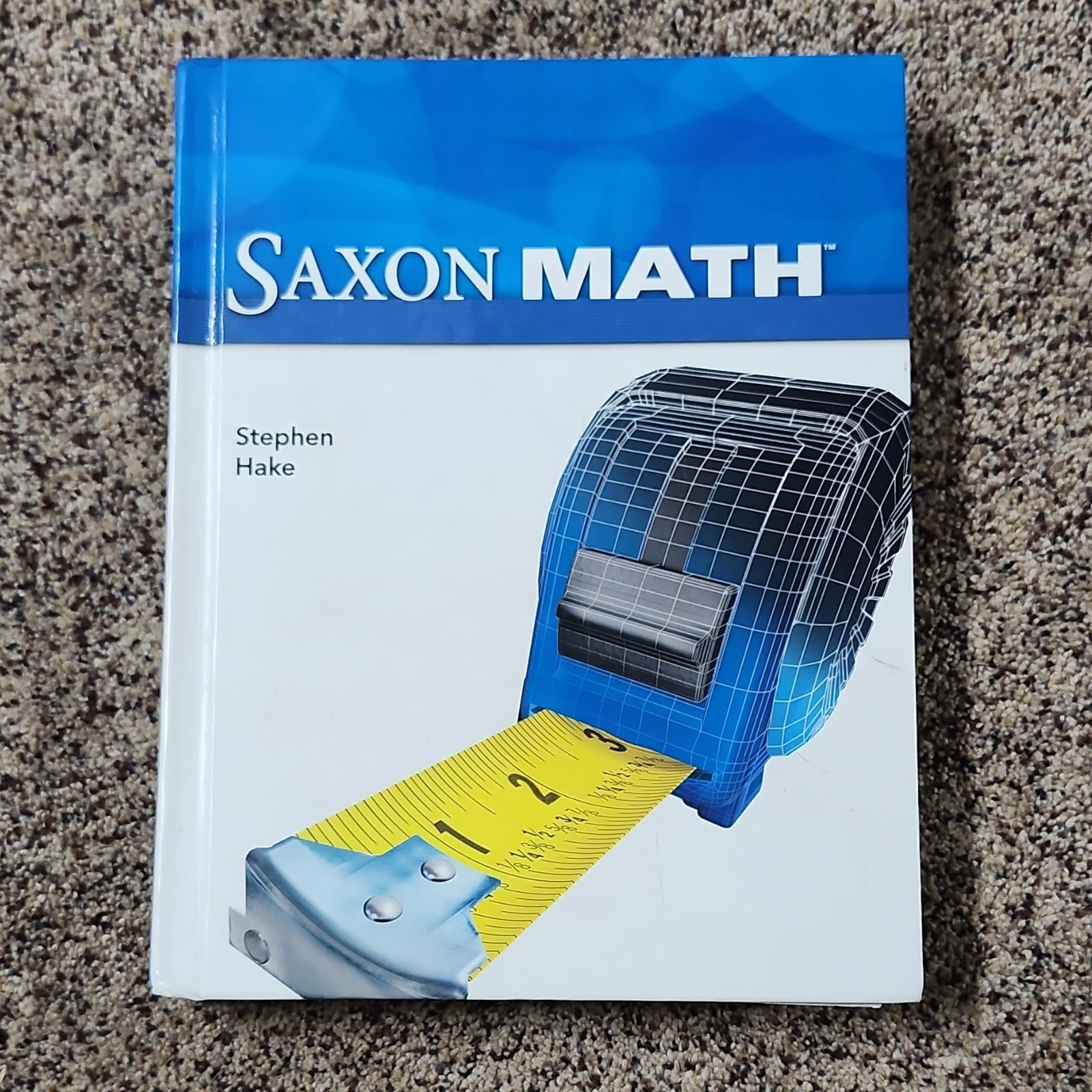 Saxon Math Textbook Stephen Hake Hardcover 2004 Intermediate 332p Illustrated