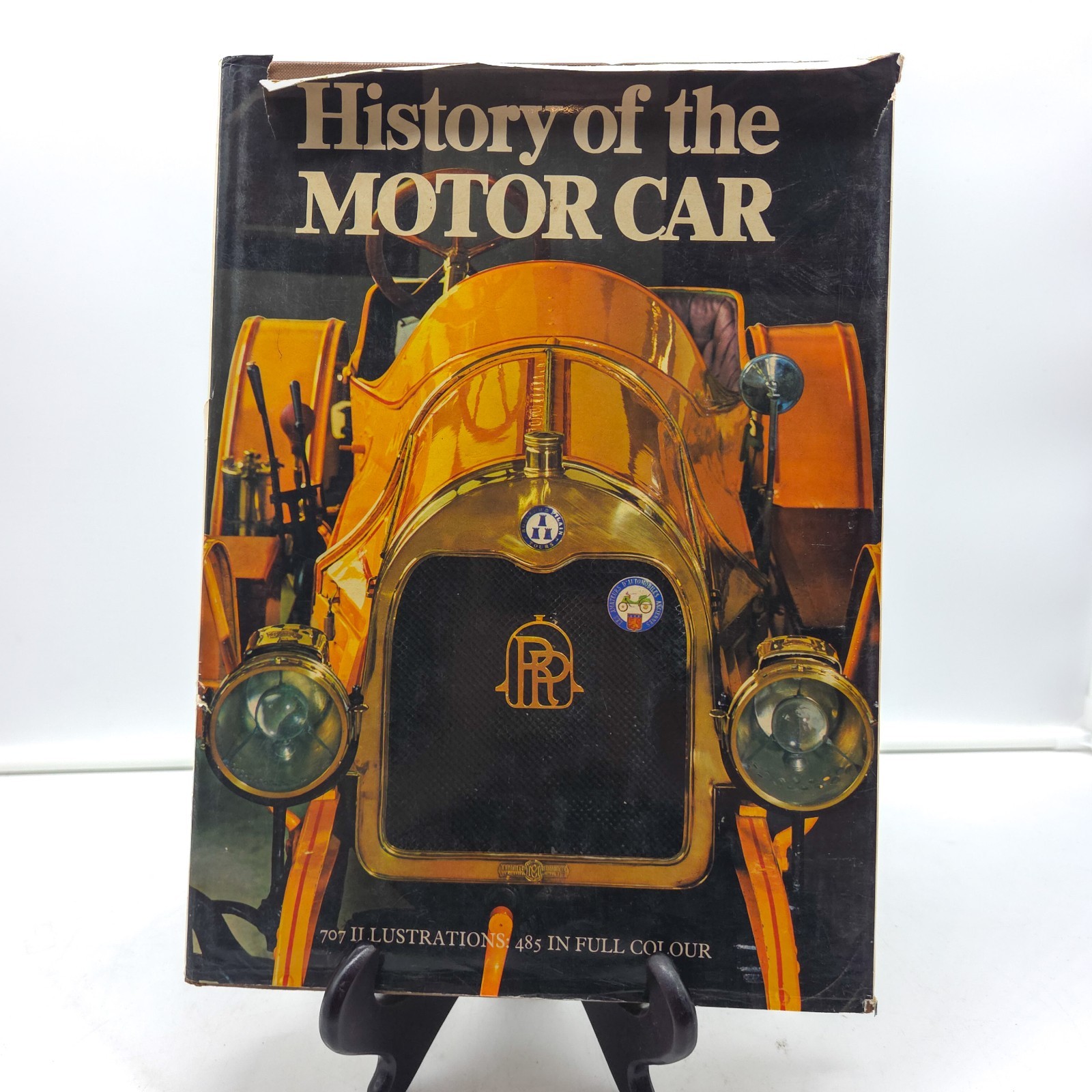 History Of The Motor Car Hardcover Marco Matteucci 1975 Motor Sports Racing