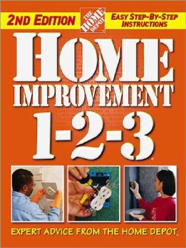 Home Improvement 1-2-3: Expert Advice from The Home Depot (Home Dep – ACCEPTABLE