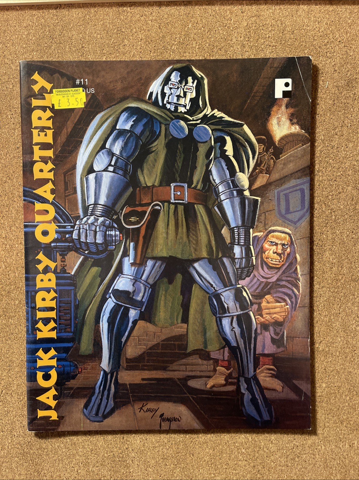 The Jack Kirby Quarterly #11 & 12 G to VG 1998 US Doctor Doom Cover