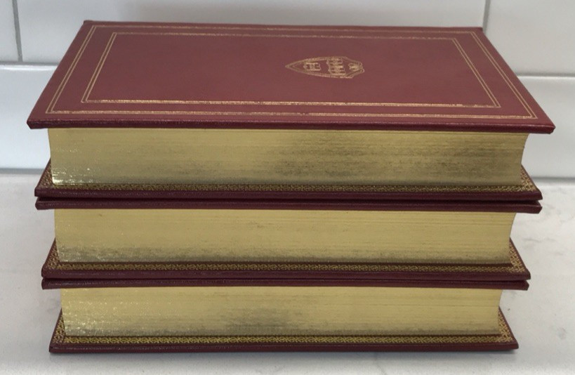 Easton Press Harvard Classics Millennium Ed English Poetry 3 Volume Set 1-3