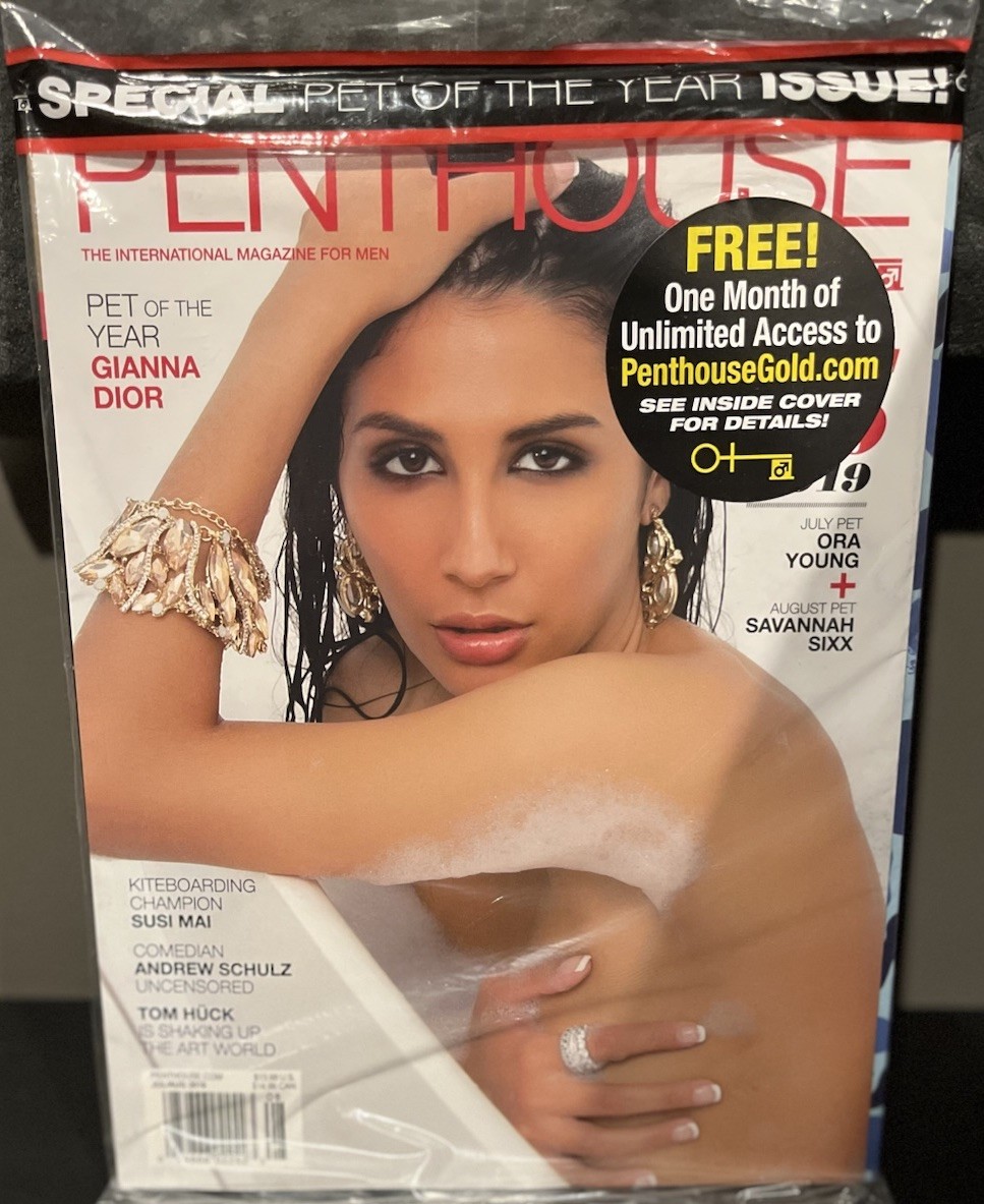 Penthouse Magazine. July/Aug 2019 Pet of the Year Special Issue Sealed Packaging