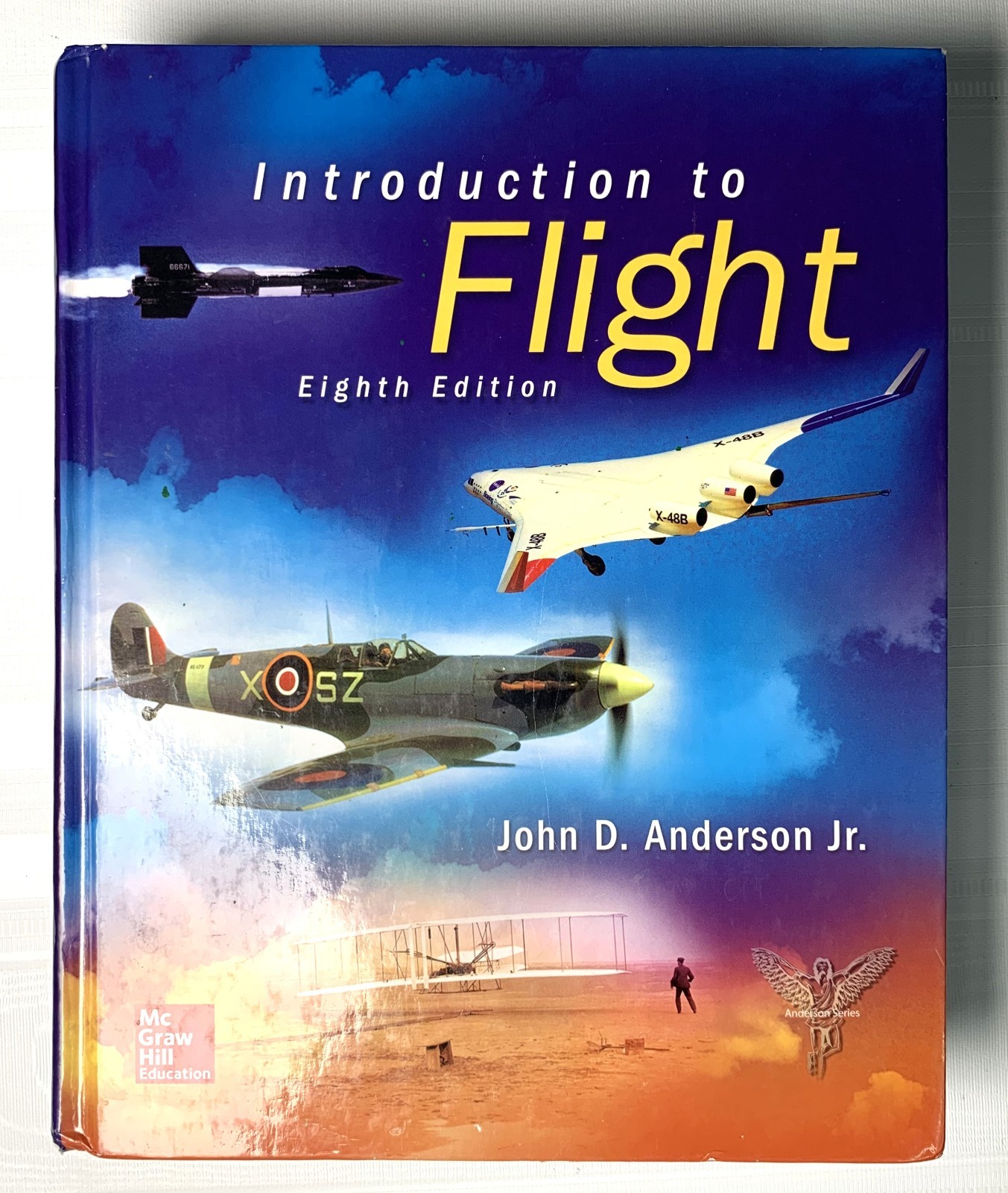Introduction to Flight by John Anderson 8th Edition Hardcover 2016 printing Good
