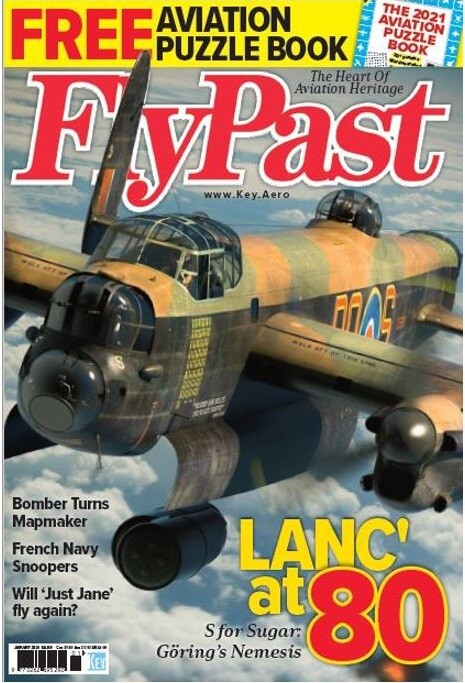 FLY PAST #474 | LANC AT 80 | 23 PAGES ON BRITAIN&rsquo;S GREATEST BOMBER | PUZZLE BOOK