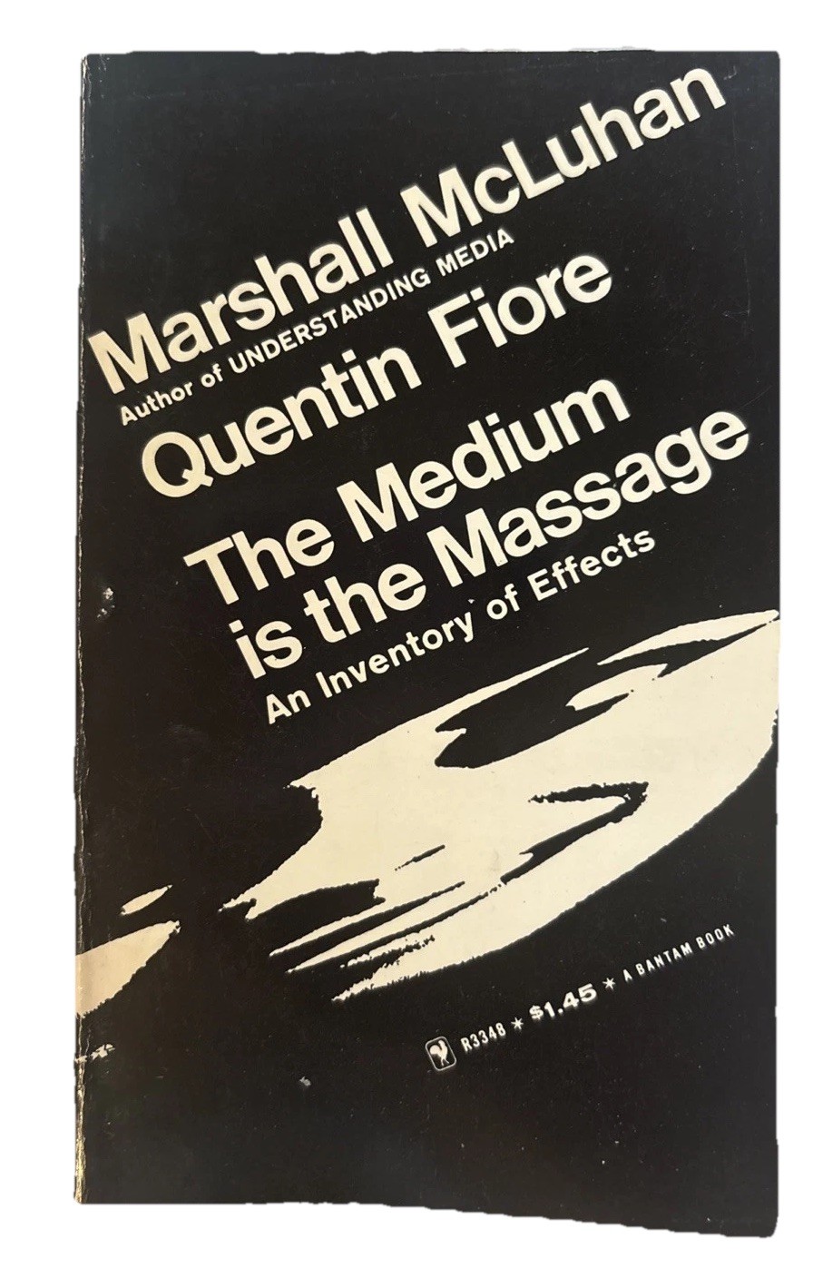 The Medium is the Massage by Marshall McLuhan; Quentin Fiore 1967 Paperback Book