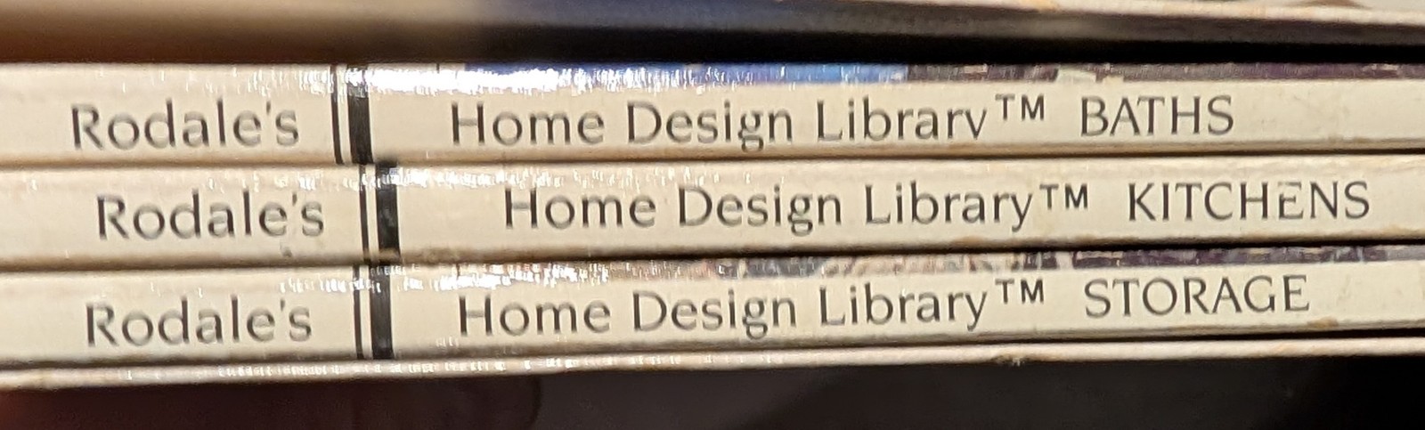 Rodale&rsquo;s Home Design Library Set – 1987 – Kitchens / Storage / Baths