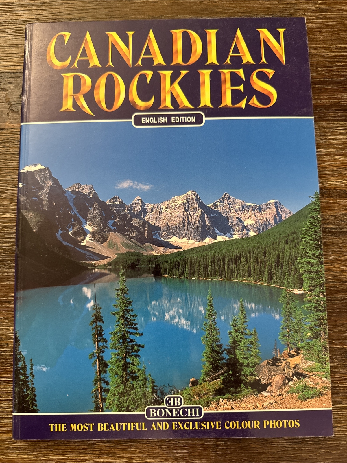 Canadian Rockies Souvenir Book – Softcover – 128 Pages