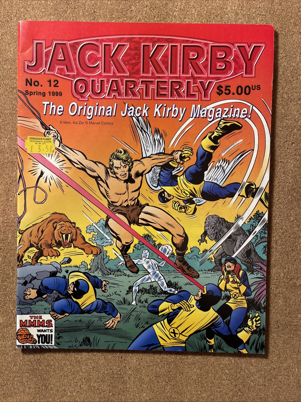 The Jack Kirby Quarterly #11 & 12 G to VG 1998 US Doctor Doom Cover