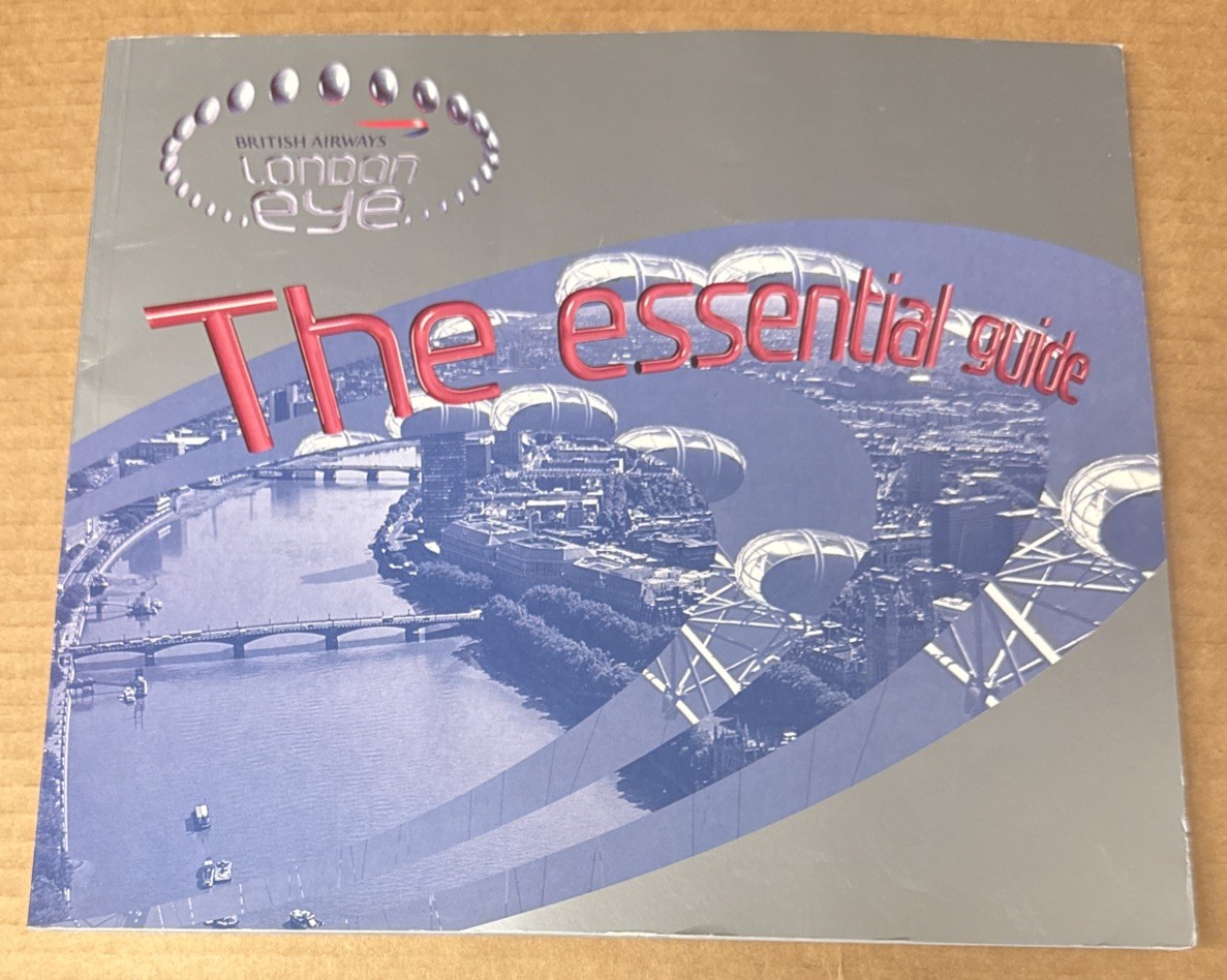 BRITISH AIRWAYS LONDON EYE : THE ESSENTIAL GUIDE (2000, PAPERBACK, GOOD)