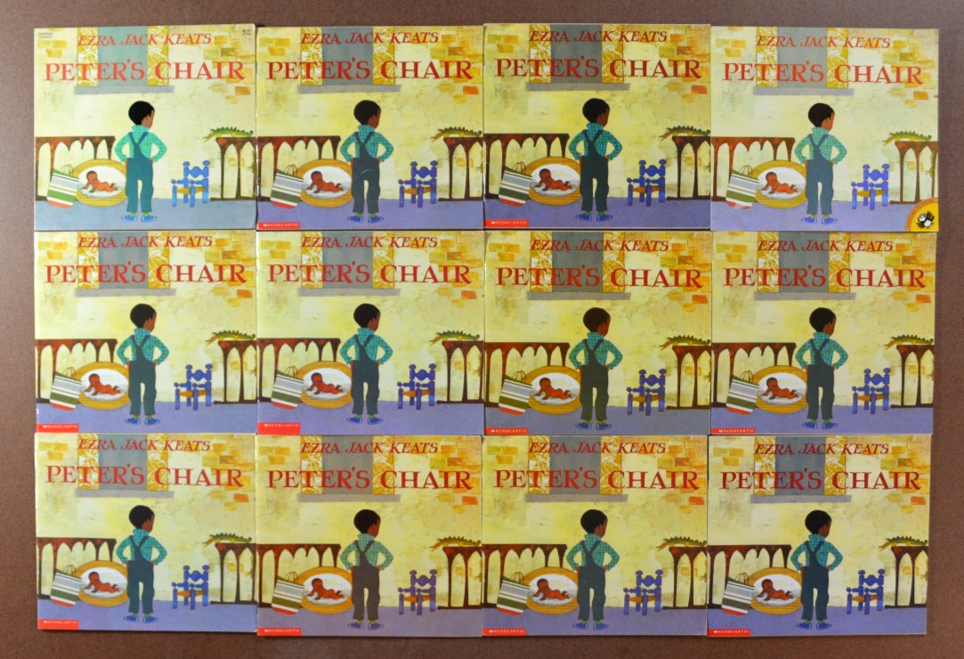 Guided Reading Set of 12 Peter&rsquo;s Chair Picture Books by Ezra Jack Keats Teacher