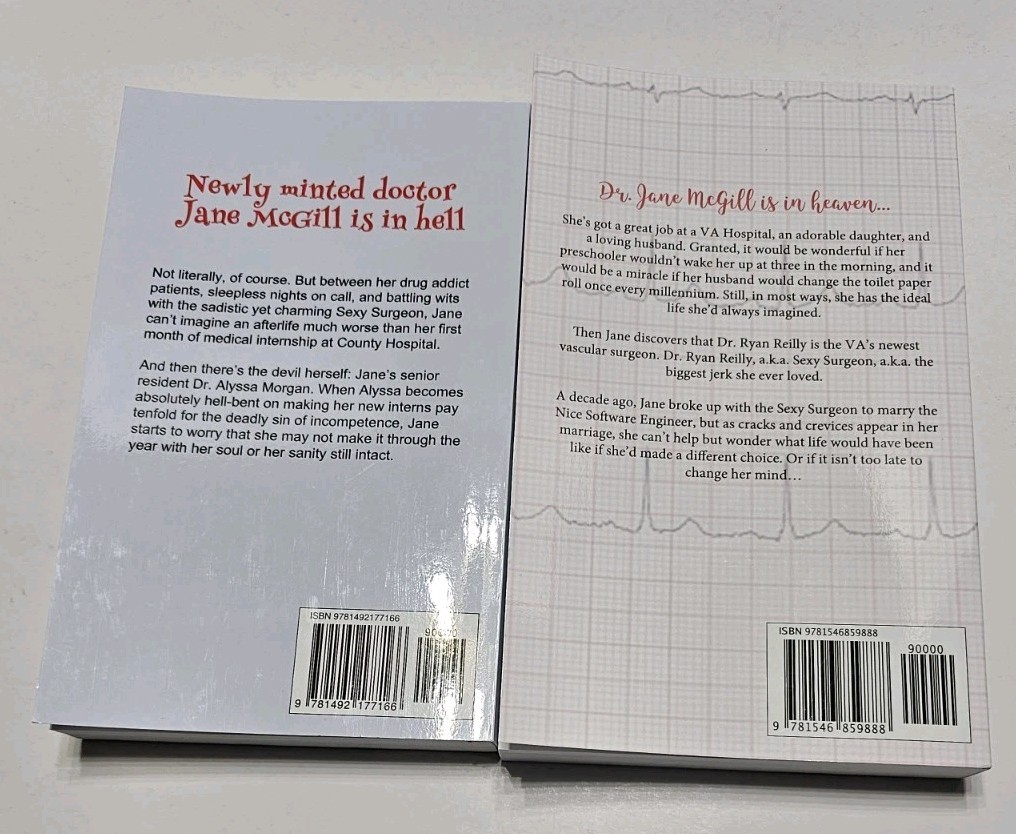 Freida McFadden The Devil You Know & The Devil Wears Scrubs Dr. Jane Mcgill NEW
