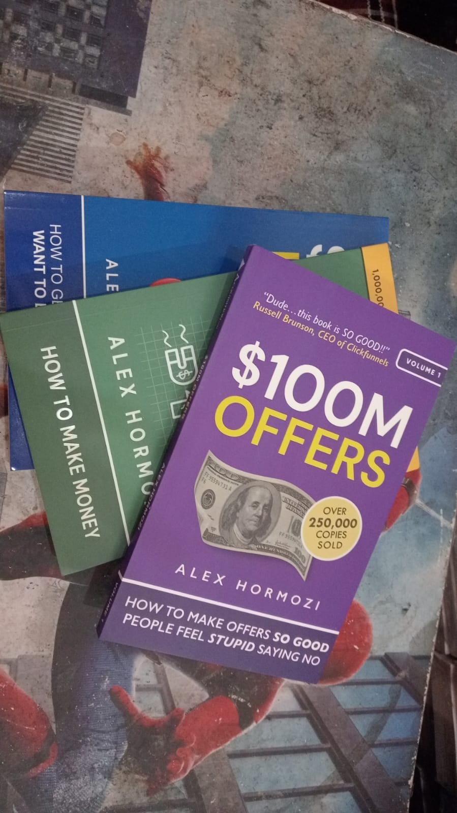 3 BOOK SET $100M Money Models+ $100M Offers+$100M Leads PAPERBACK USA ITEM