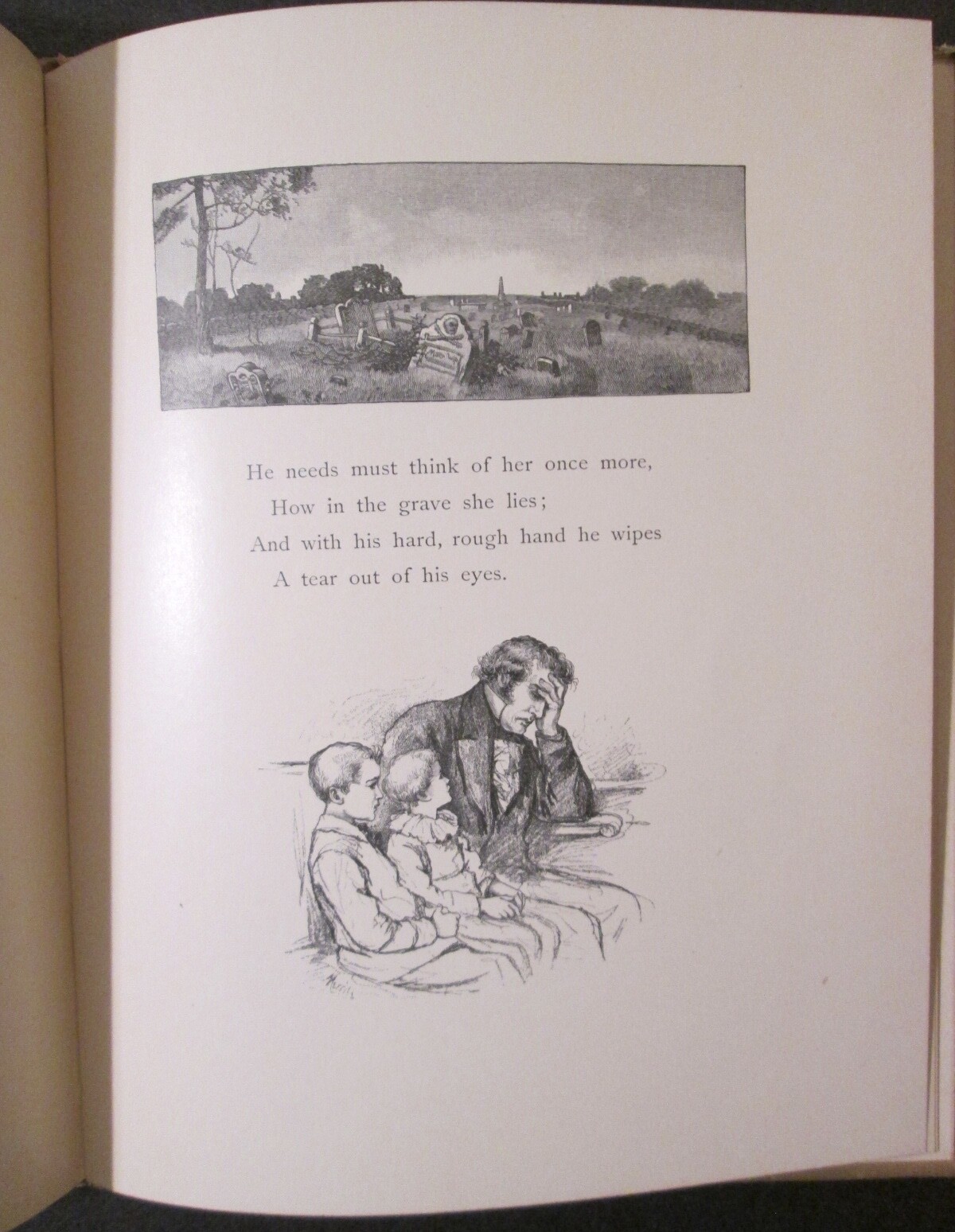 THE VILLAGE BLACKSMITH Henry Wadsworth Longfellow 1889 E.P. Dutton ~ Engravings