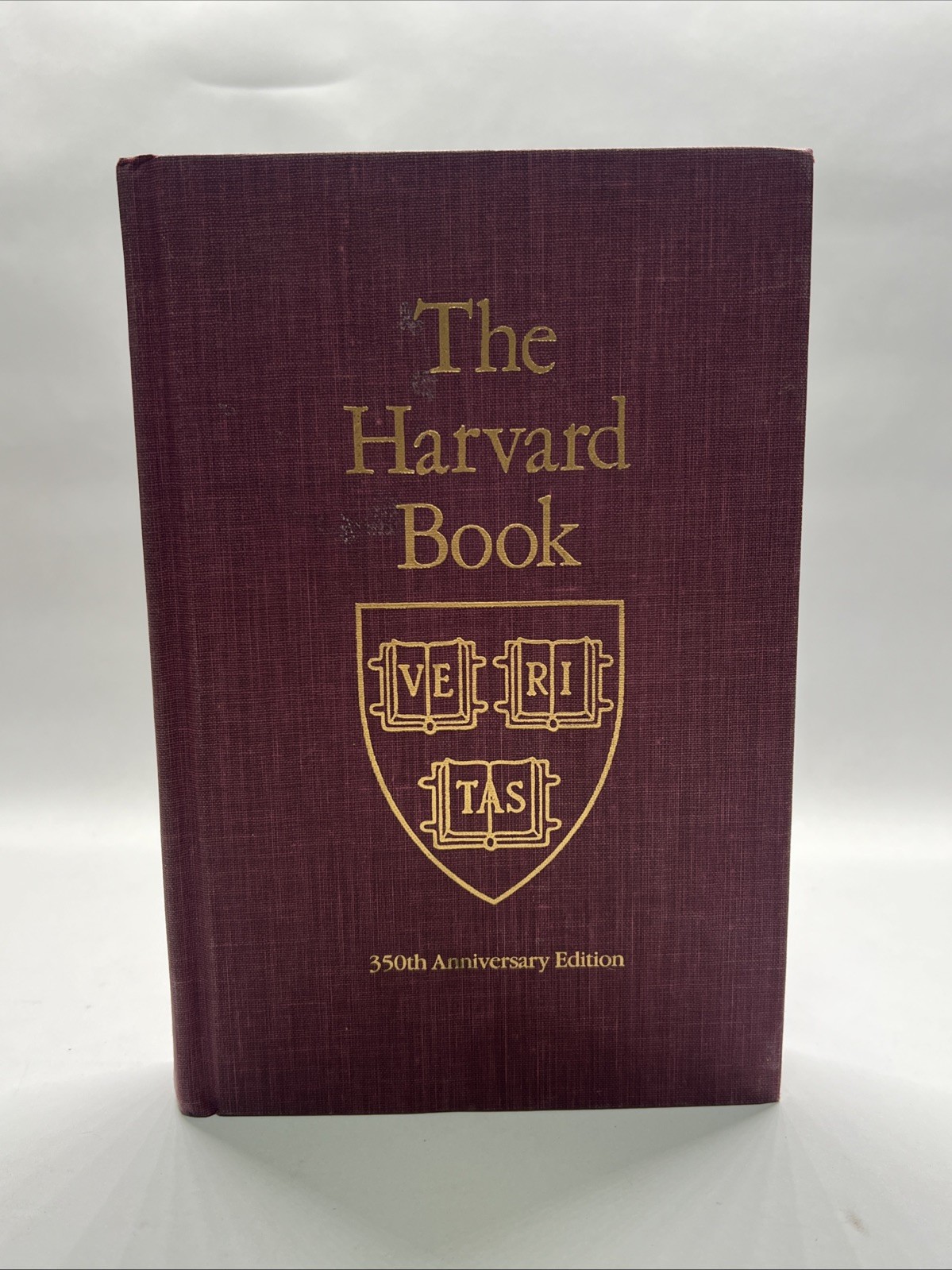 The Harvard Book, 350th Anniversary Edition By William Bentinck (1986) (HC)
