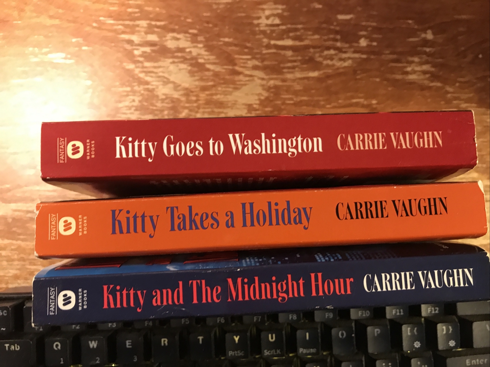Carrie Vaughn Kitty Norville Urban Fantasy Series 3 PB Novel Lot FREE SHIPPING