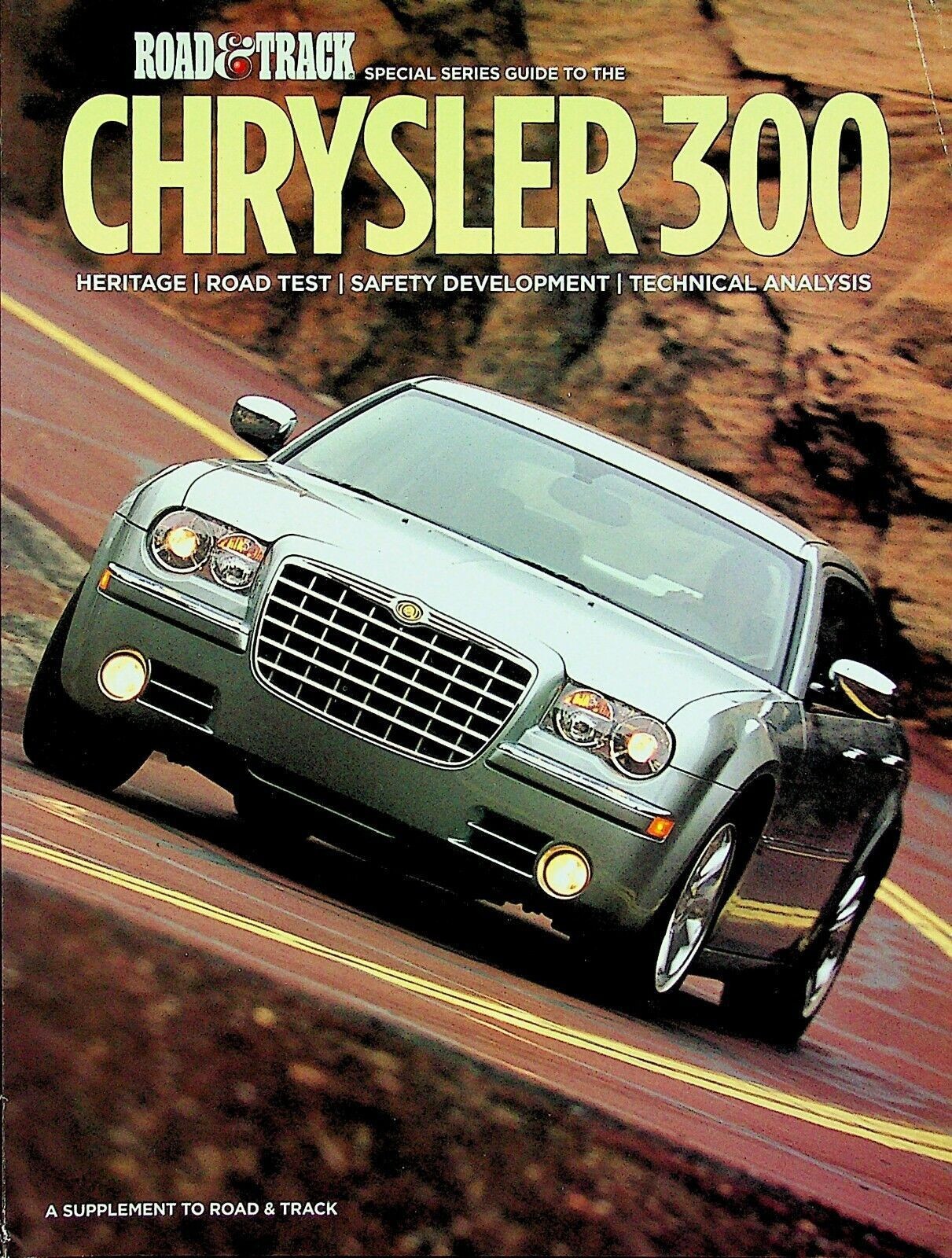 CHRYSLER 300 ROAD & TRACK GUIDE NEW 2004, 64 PAGES, $9.99