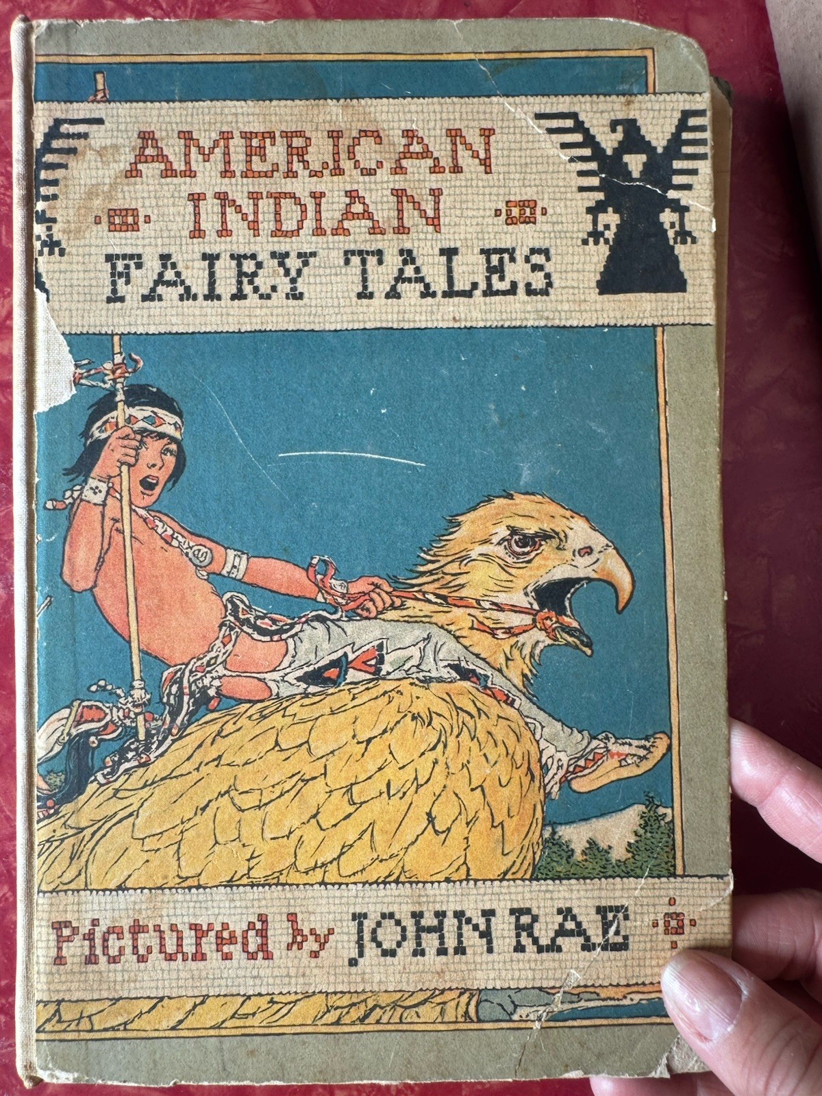 American Indian Fairy Tales 1921 Pictured By John Rae Told By WT Larned