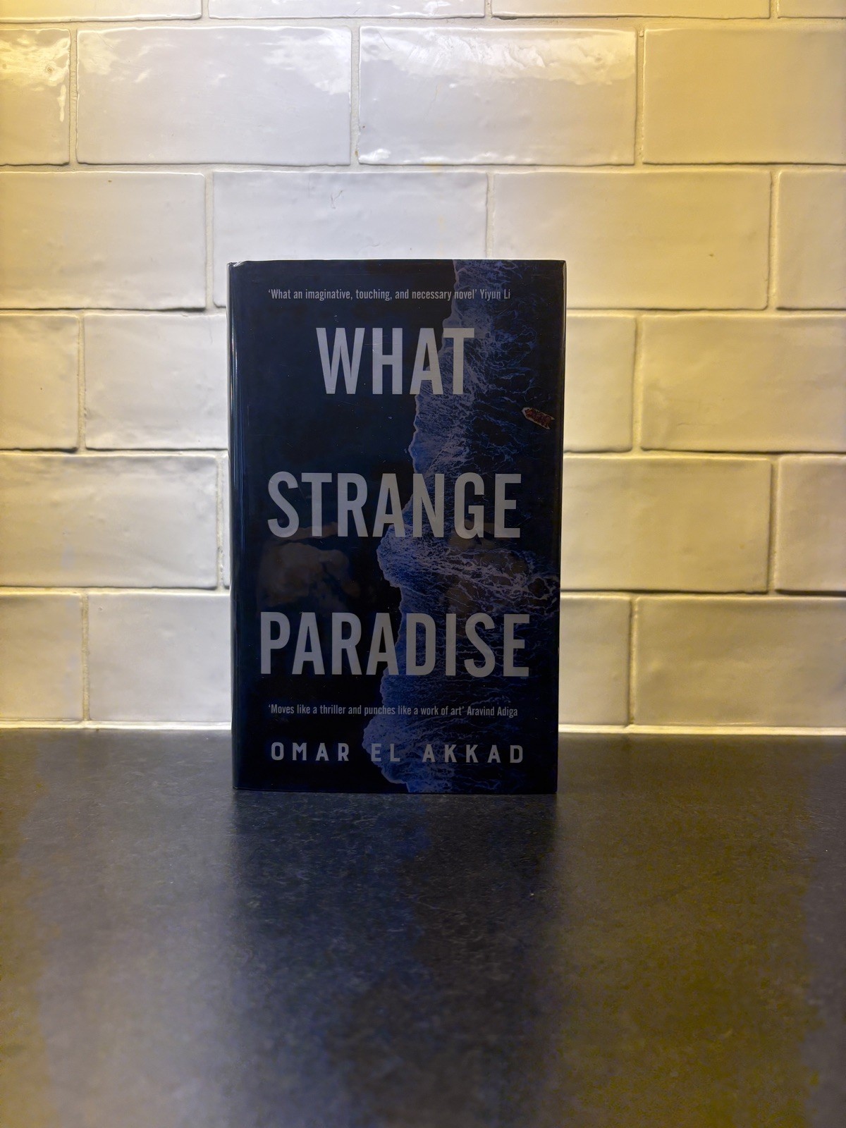 What Strange Paradise by Omar El Akkad-Goldsboro signed numbered first edition