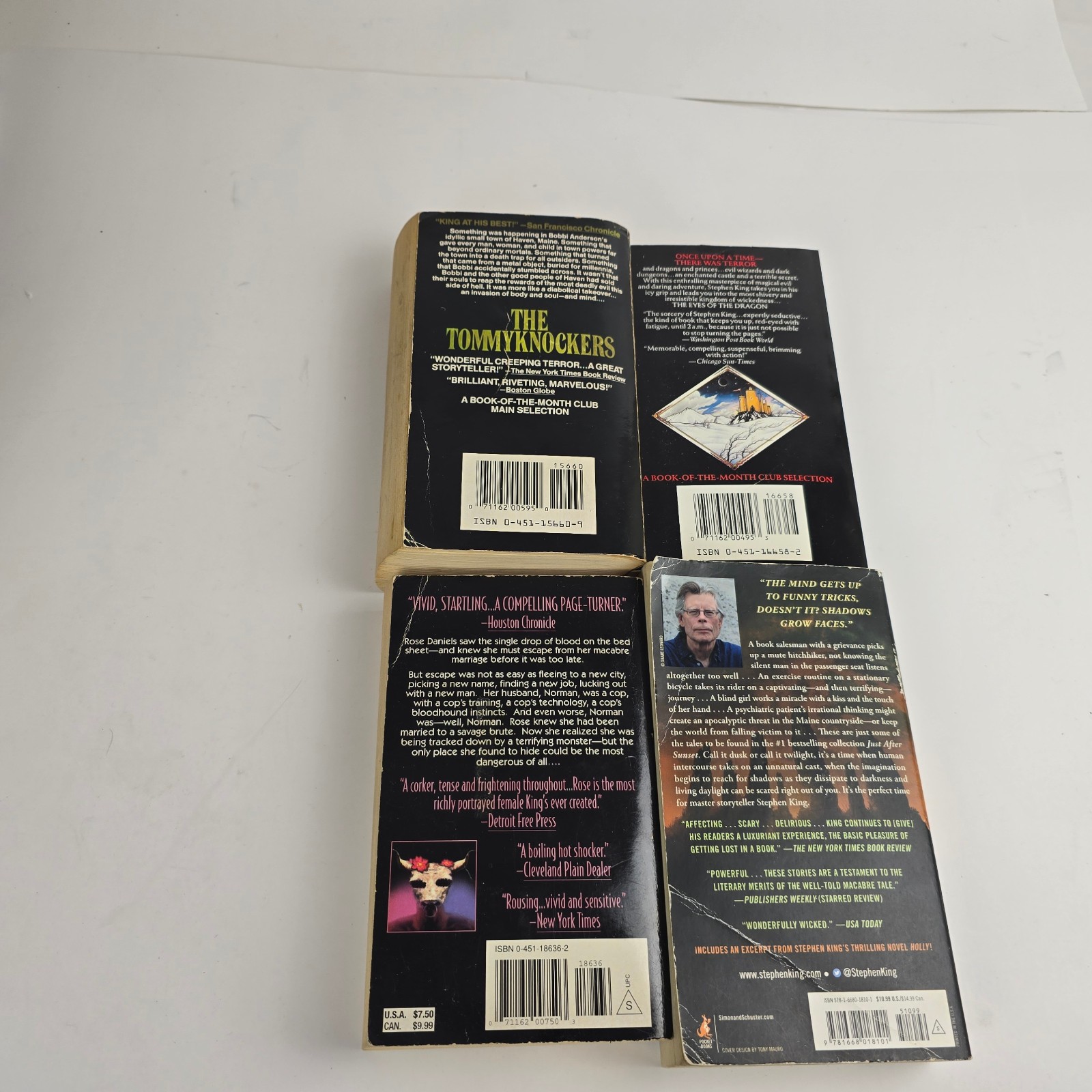 Stephen King Paperback Books Lot of 16 80s 90s 2000s Shining Stand Short Stories