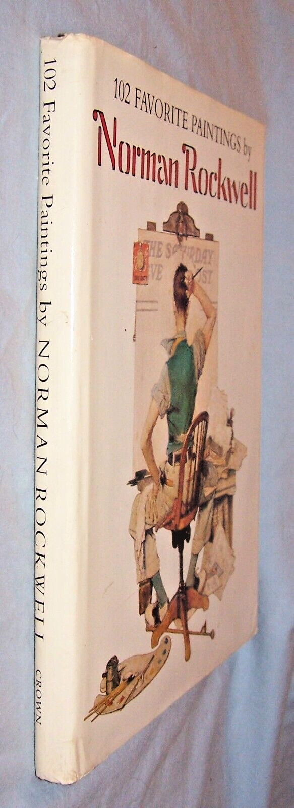 102 Favorite Paintings by Norman Rockwell w/dj HB-1978-160 pages