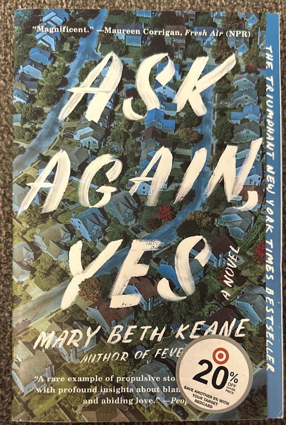 Ask Again, Yes by Keane, Mary Beth Paperback