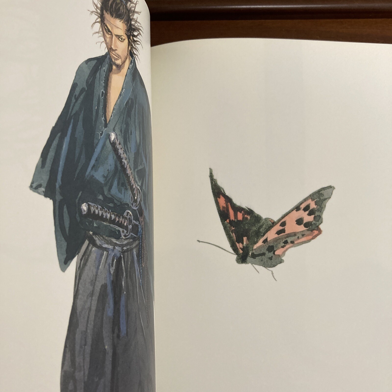 Takehiko Inoue Vagabond Art Book WATER Illustration
