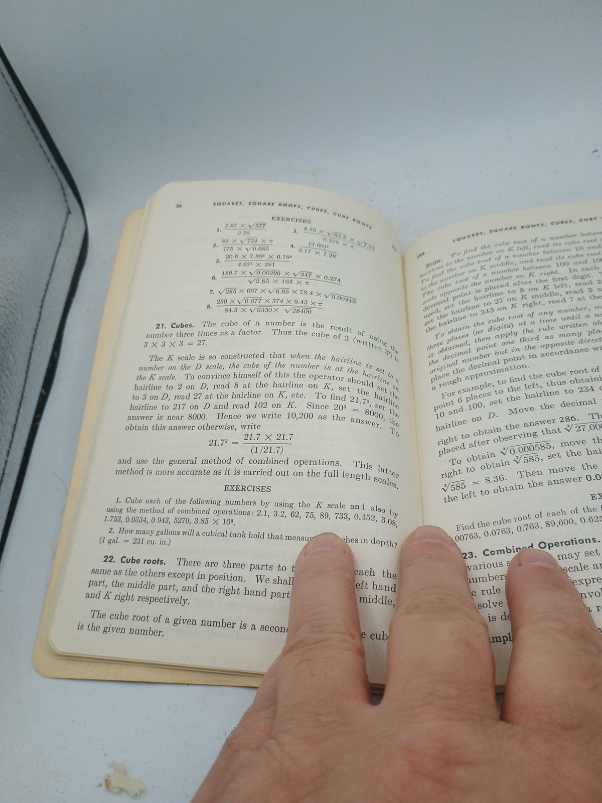 1947 K&E Slide Rule Manual No. 4081 Log Duplex Vector Keuffel & Esser Booklet