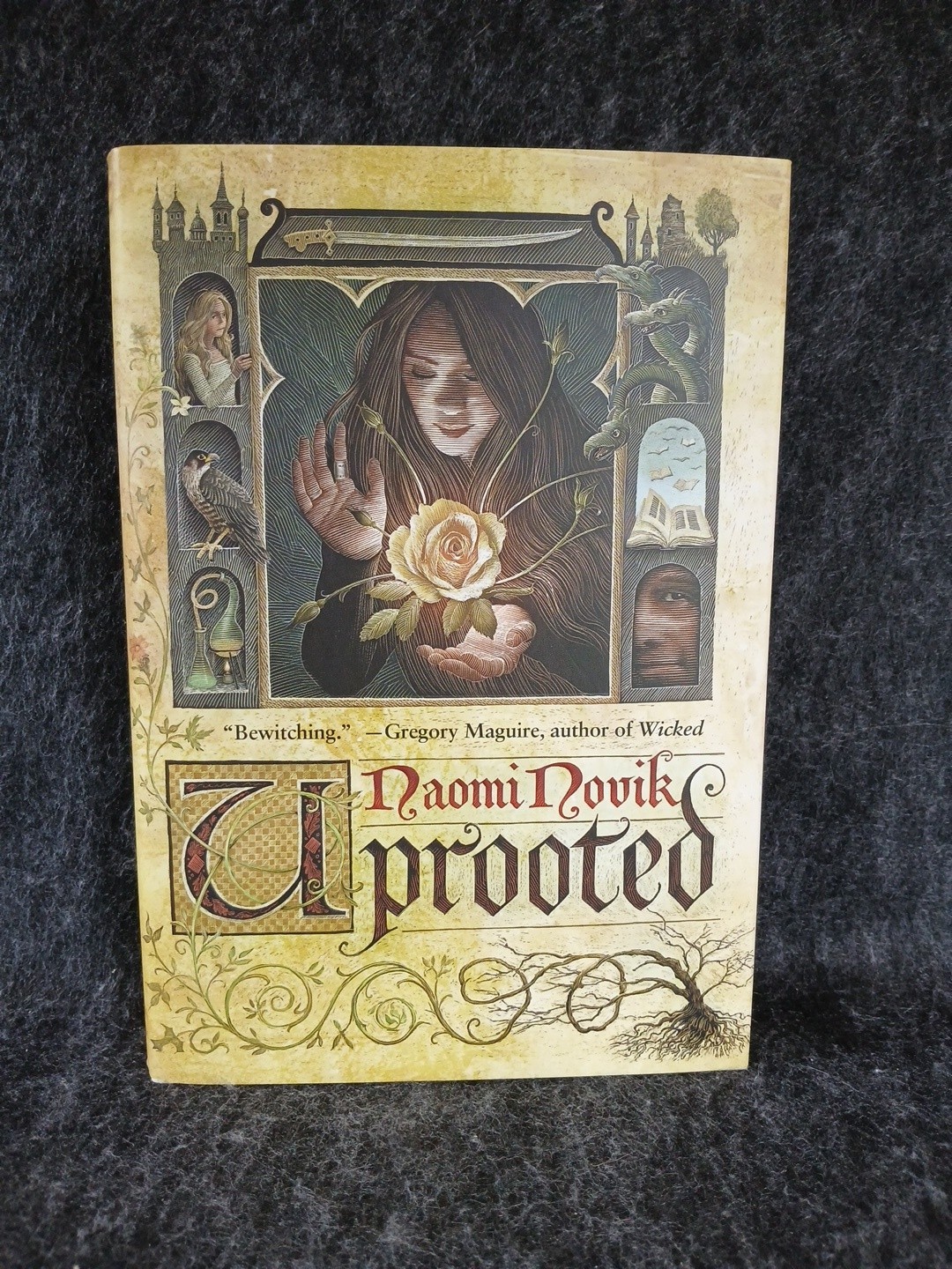 Uprooted by Naomi Novik (2015, Hardcover) SIGNED First Edition 1st Printing