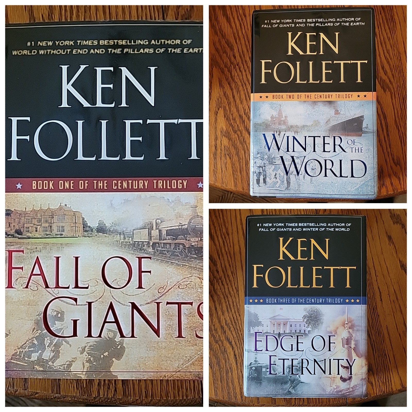 Ken Follett Century Trilogy Series Collection 3 Books – Giants, World, Eternity