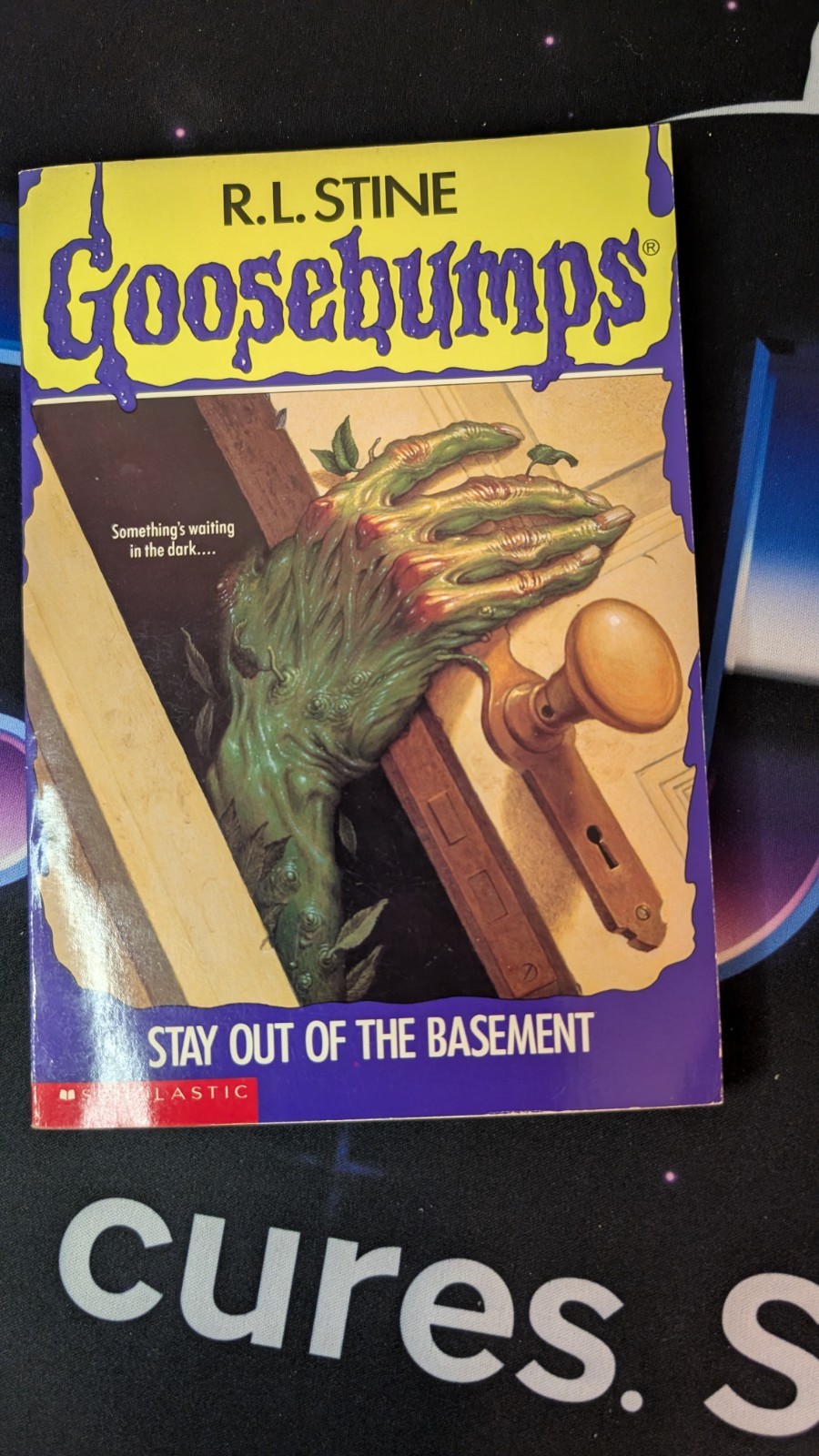 Vintage Goosebumps Unnumbered Stay Out Of The Basement – NO CARD OR BOOKMARK