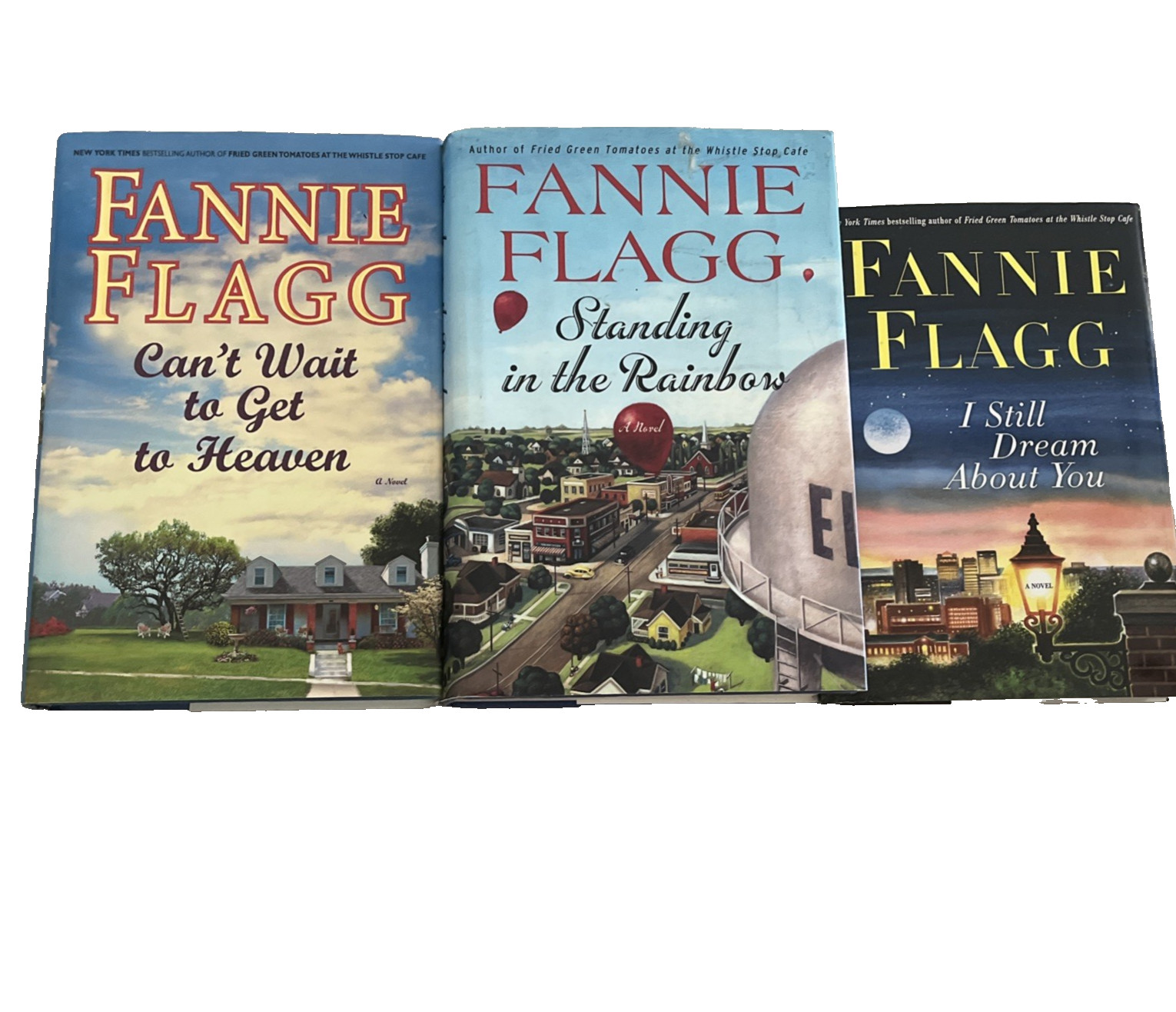 Fannie Flagg Hardcover Lot 3 Can&rsquo;t Wait to Get to Heaven Novel Dream About You