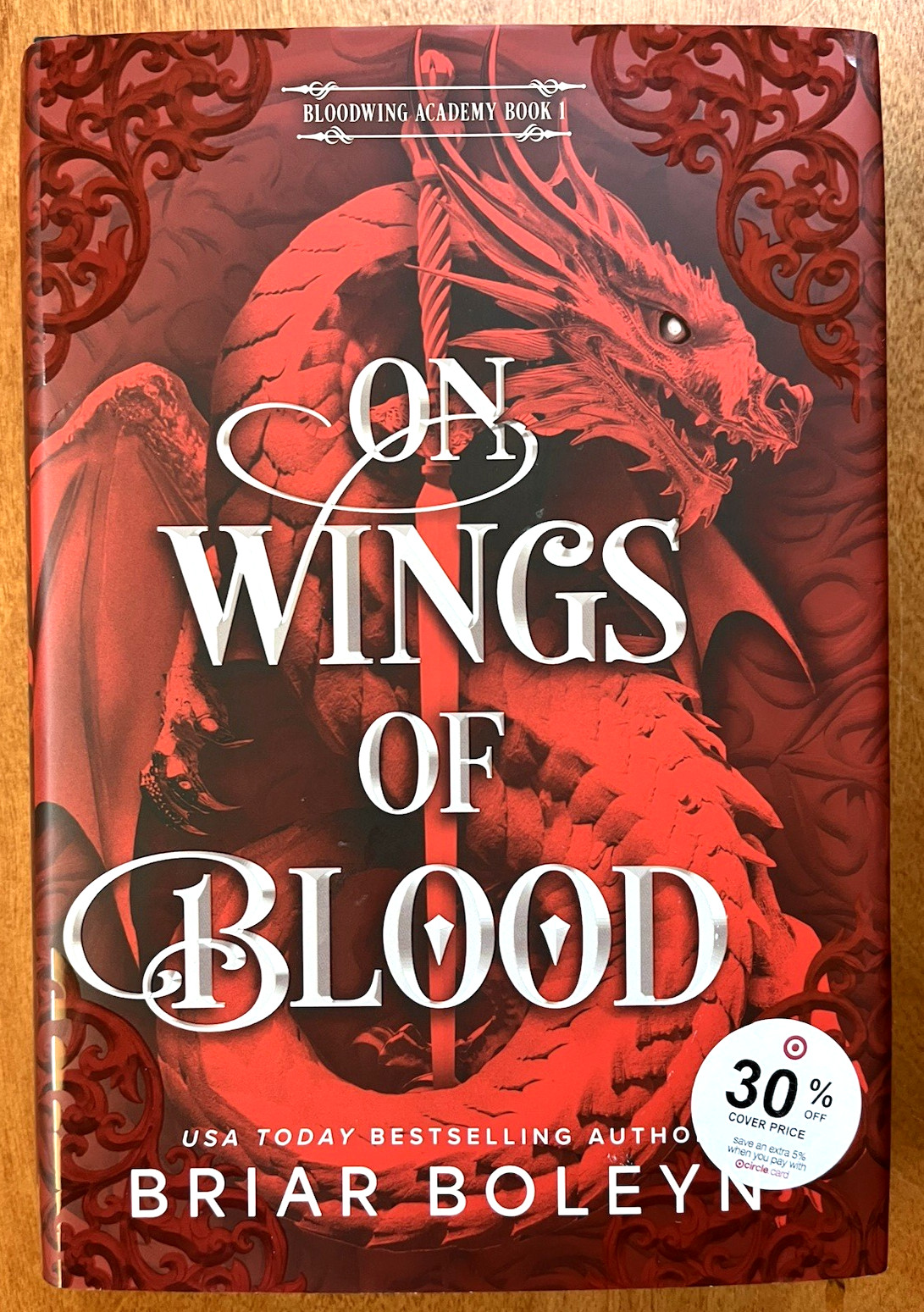On Wings of Blood by Briar Boleyn (2025, HCDJ) Like New