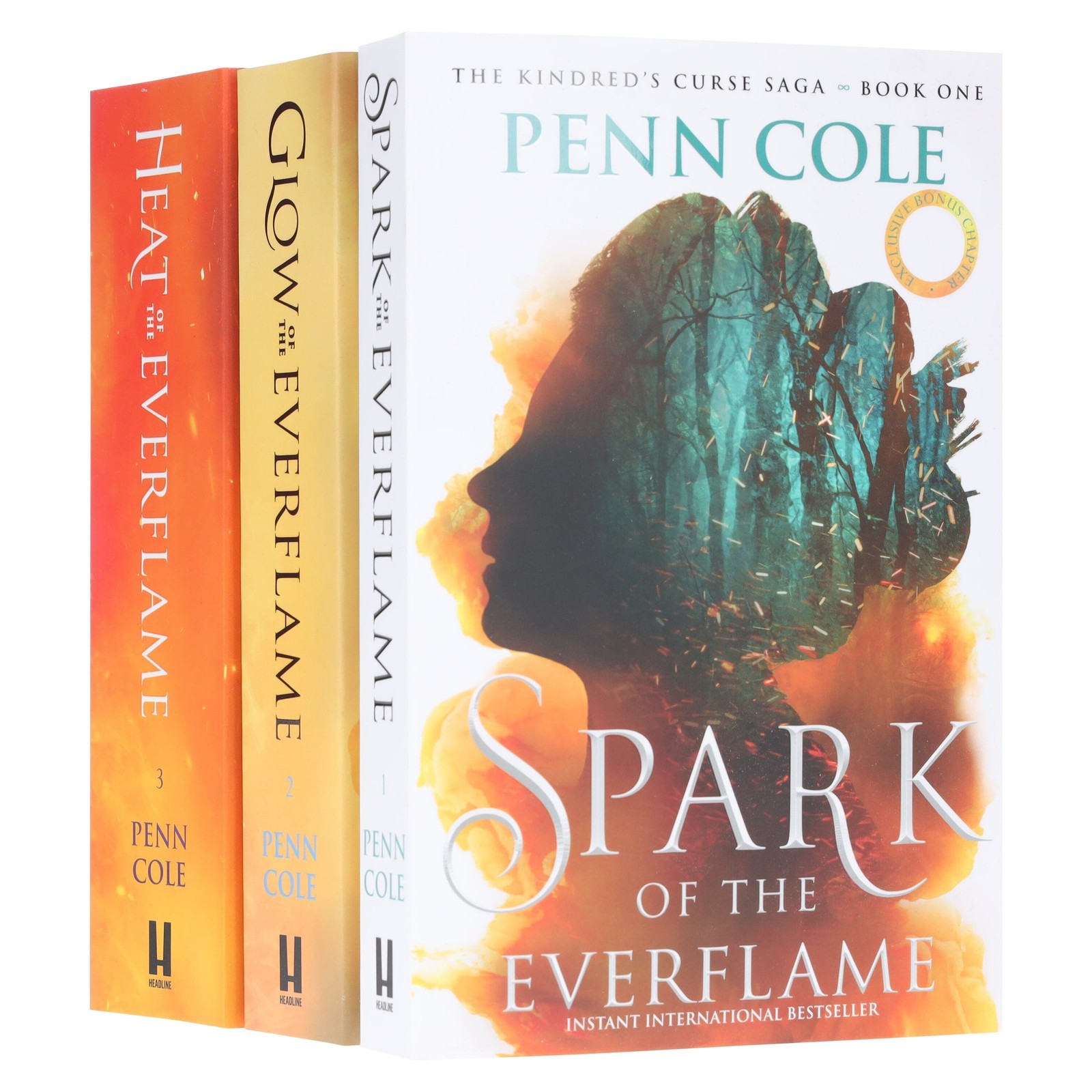 The Kindred&rsquo;s Curse Saga by Penn Cole 3 Books Collection Set – Fiction – PB