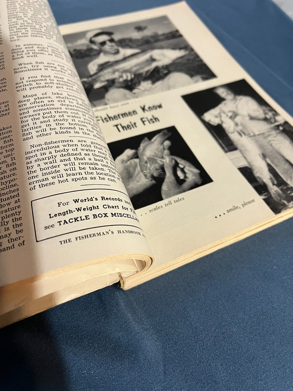 Rare 1955 Fisherman&rsquo;s Handbook by Fisherman Magazine – 512 pages