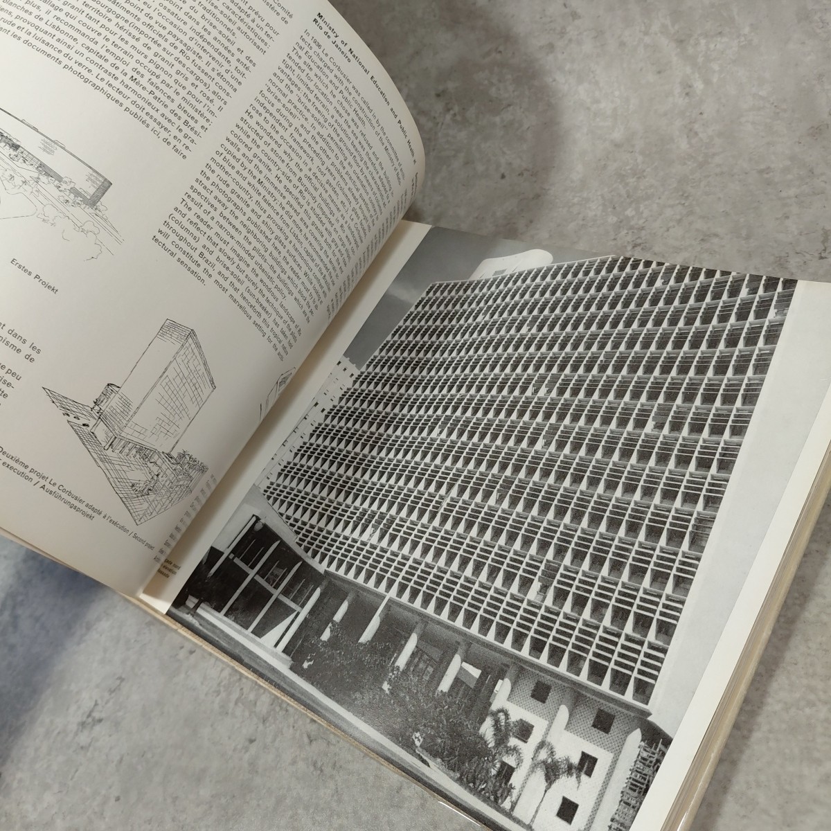 Le Corbusier 1910-60 Architecture Complete Works Girsberger 1960 Eng/Fre/German