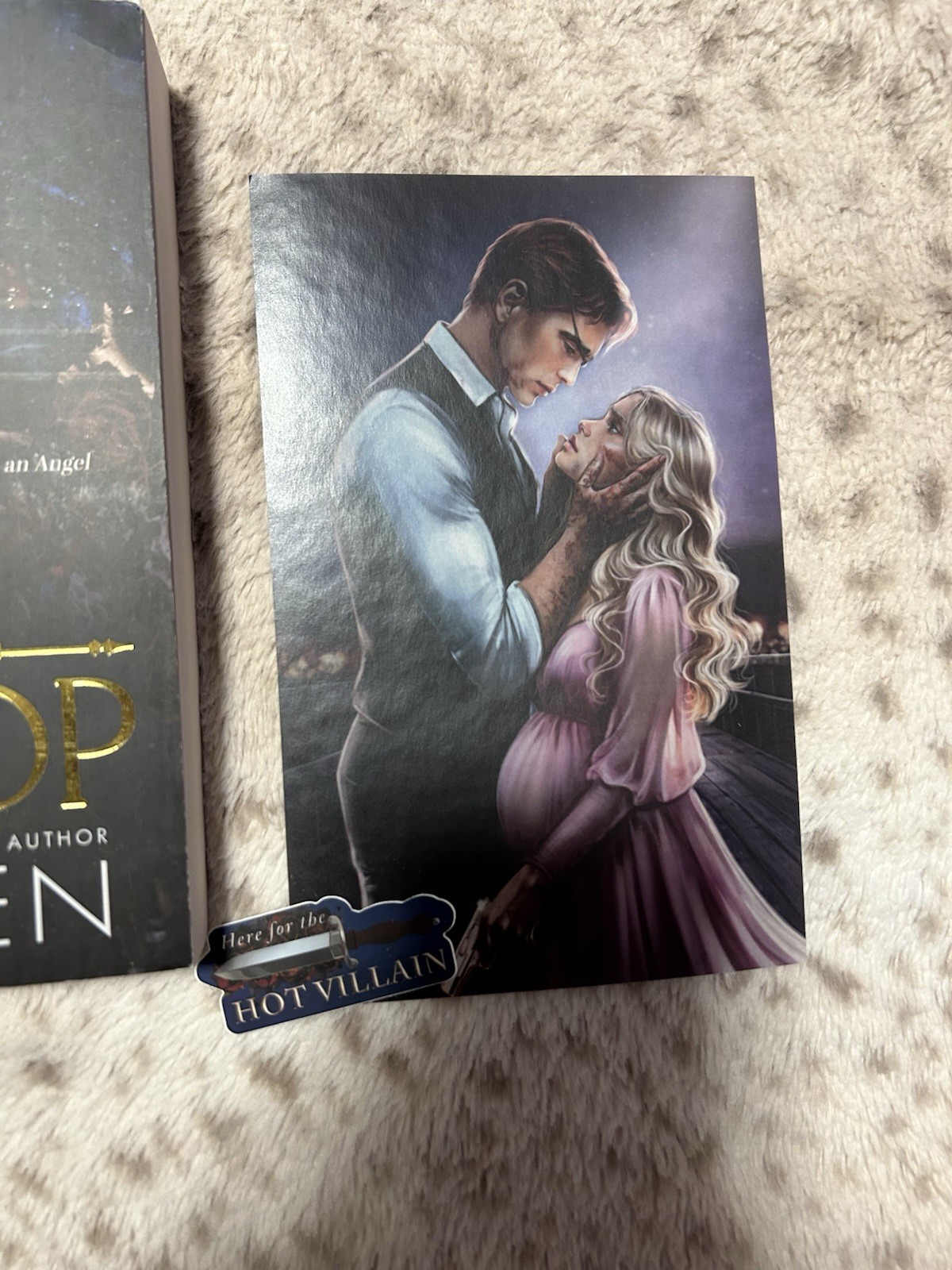 Bad Bishop by L. J. Shen Imperfect UK Import + Bookplate, Sticker, & Overlay