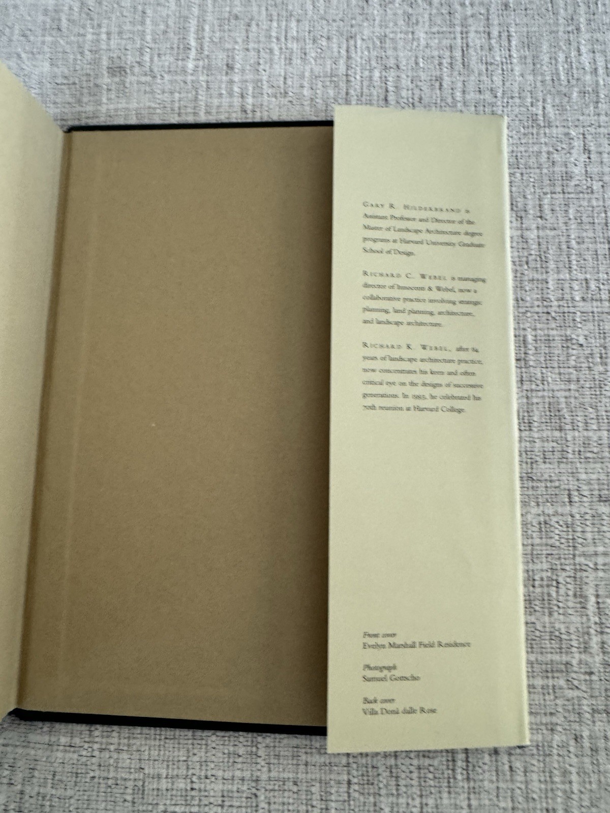 Making a Landscape of Continuity Innocenti & Webel HC 1997 Architecture Art