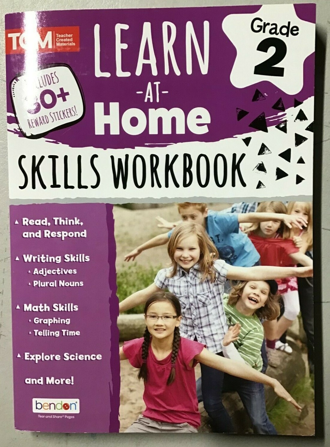 At-Home Workbook 2nd Grade (Paperback) – NEW