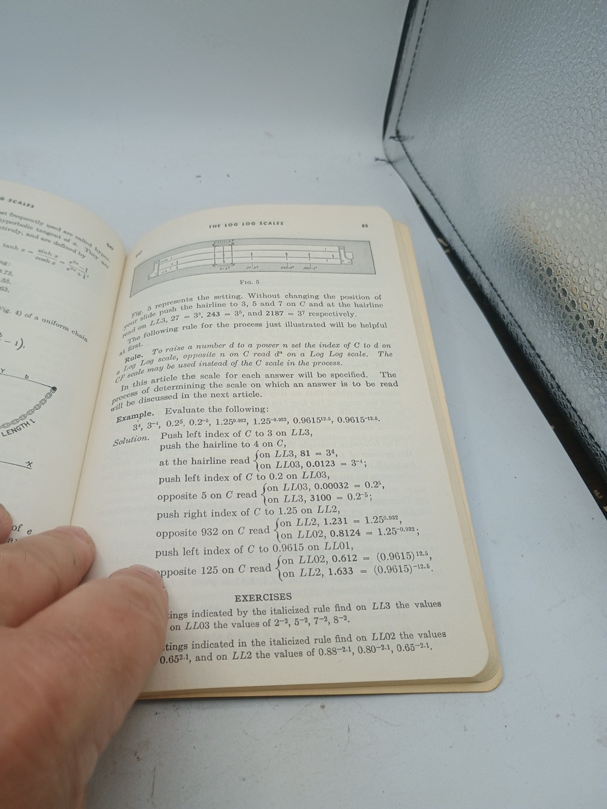 1947 K&E Slide Rule Manual No. 4081 Log Duplex Vector Keuffel & Esser Booklet