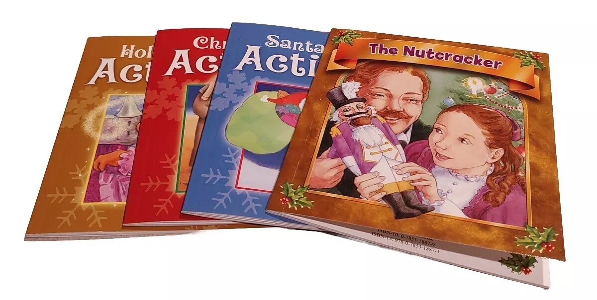 3 Activities Books + The Nutcracker Story 2012 Quangdon 5.5in by 6in Pub Interna